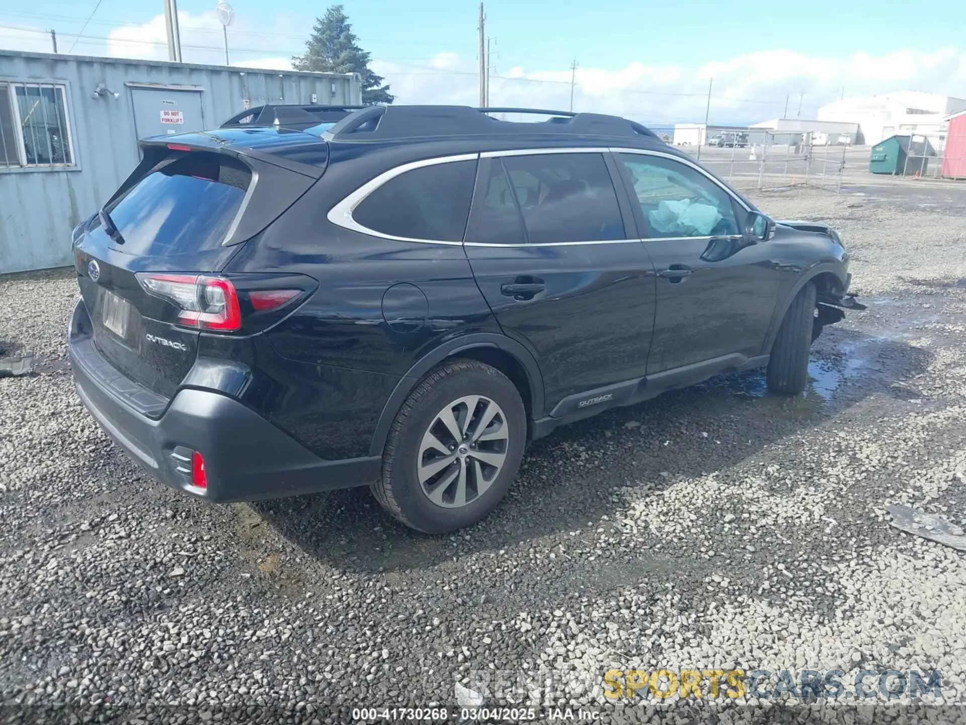 4 Photograph of a damaged car 4S4BTACC4L3266471 SUBARU OUTBACK 2020