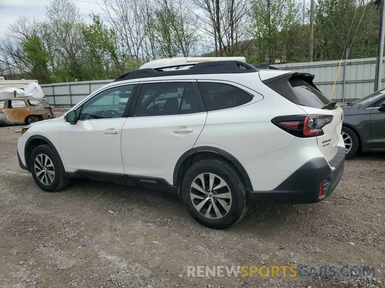 2 Photograph of a damaged car 4S4BTACC5L3103506 SUBARU OUTBACK 2020