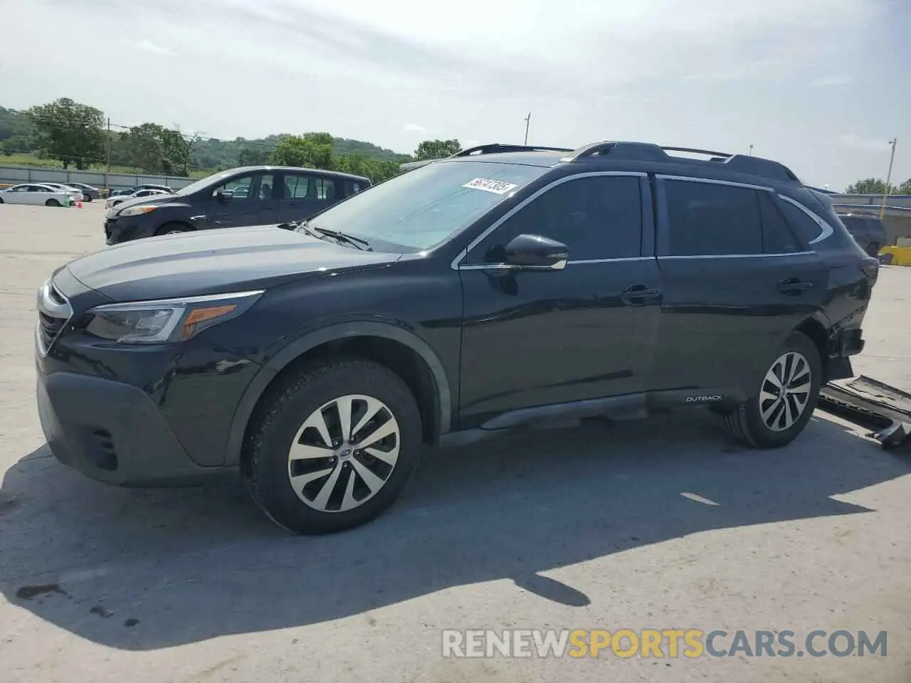 1 Photograph of a damaged car 4S4BTACC5L3169439 SUBARU OUTBACK 2020