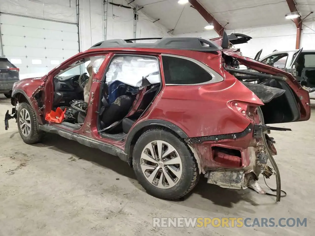 2 Photograph of a damaged car 4S4BTACC5L3215352 SUBARU OUTBACK 2020