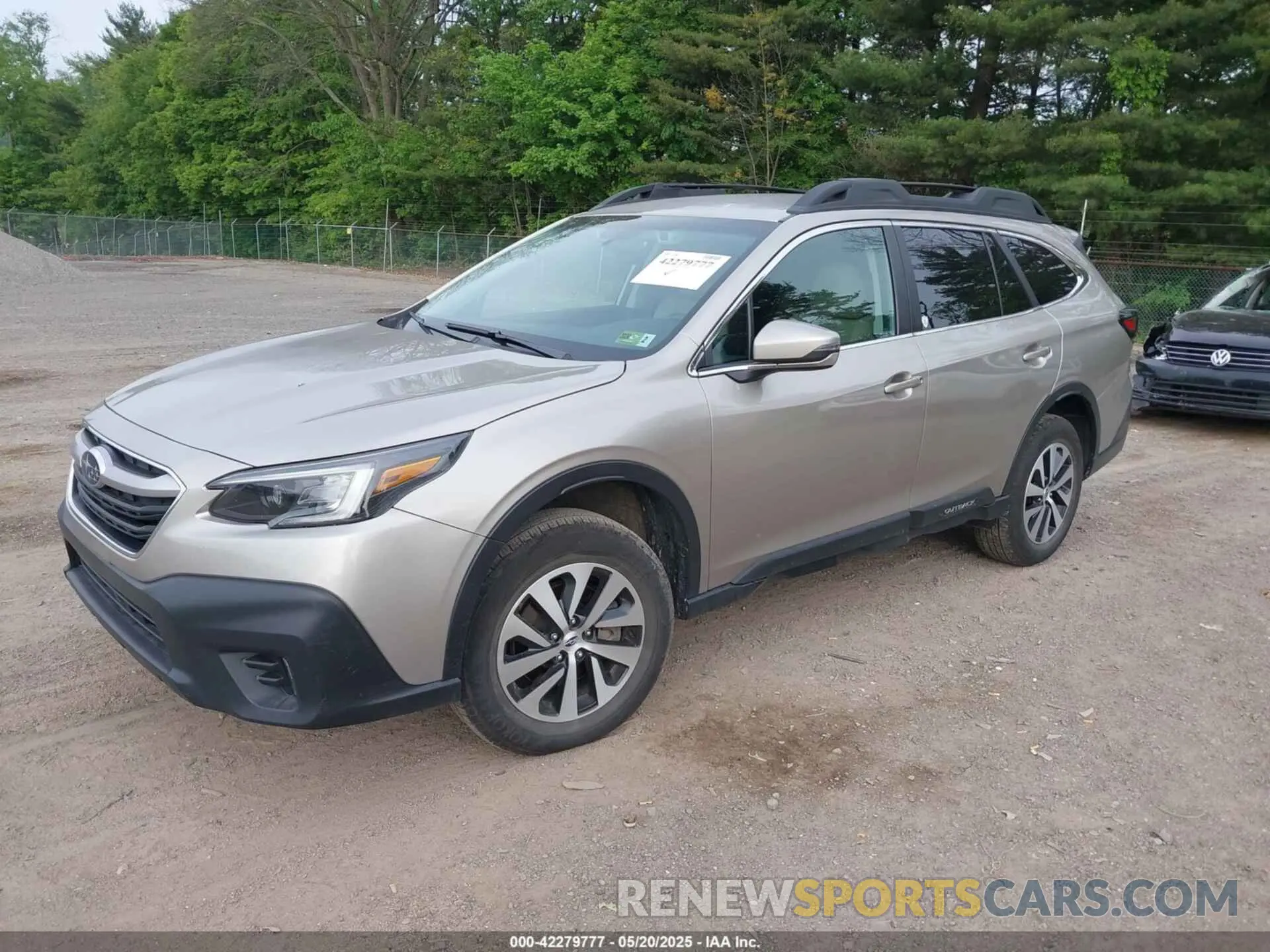 2 Photograph of a damaged car 4S4BTACC5L3263126 SUBARU OUTBACK 2020