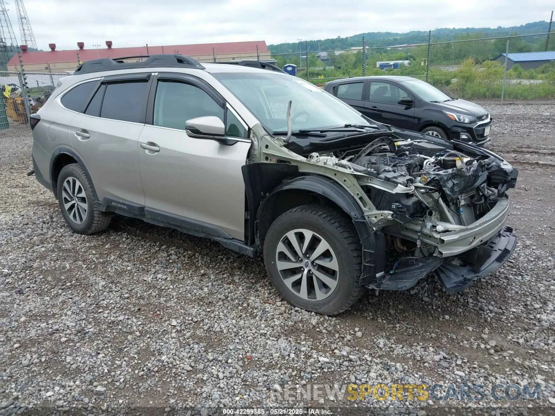 1 Photograph of a damaged car 4S4BTACC6L3103482 SUBARU OUTBACK 2020