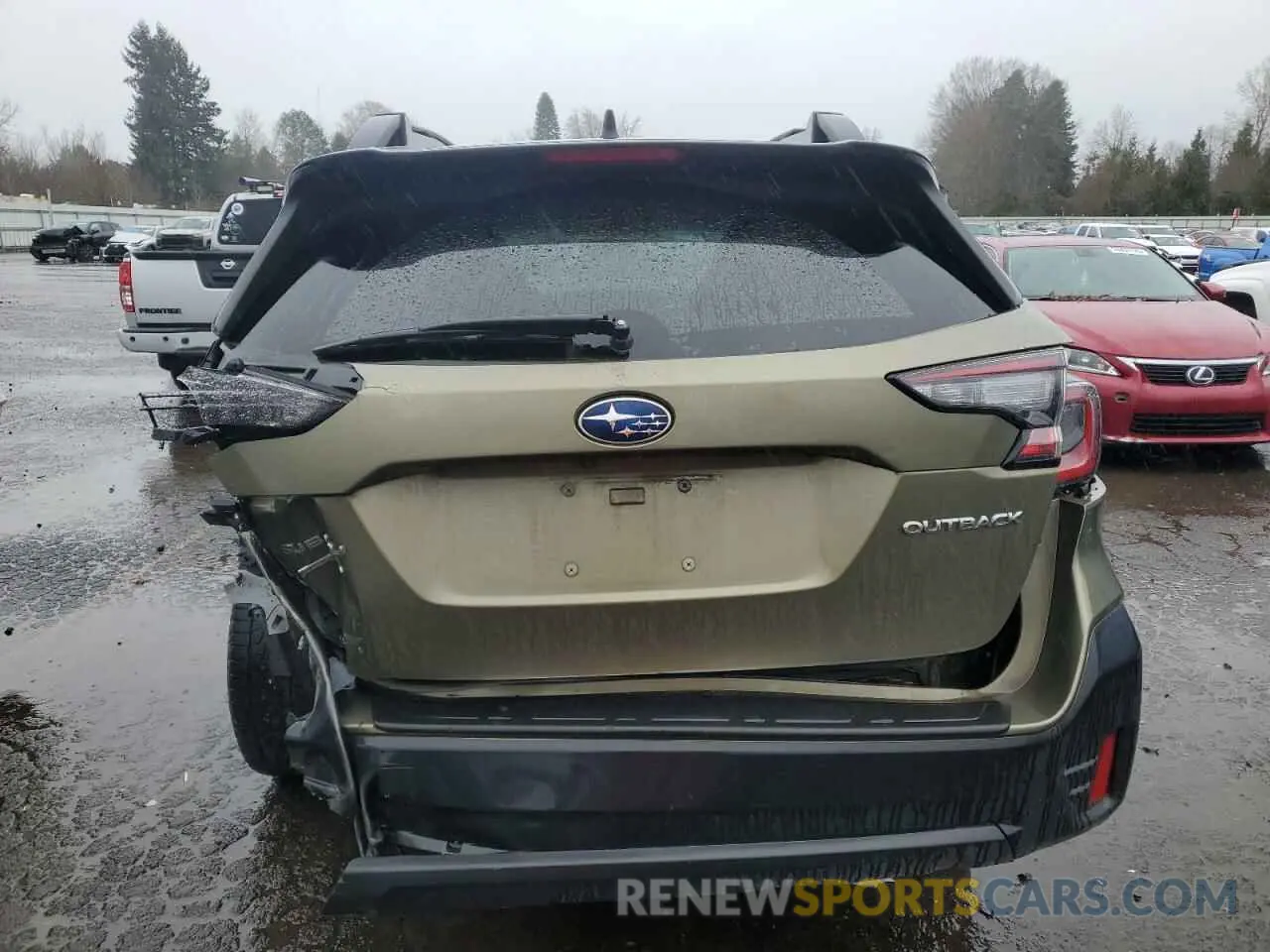 6 Photograph of a damaged car 4S4BTACC6L3116376 SUBARU OUTBACK 2020