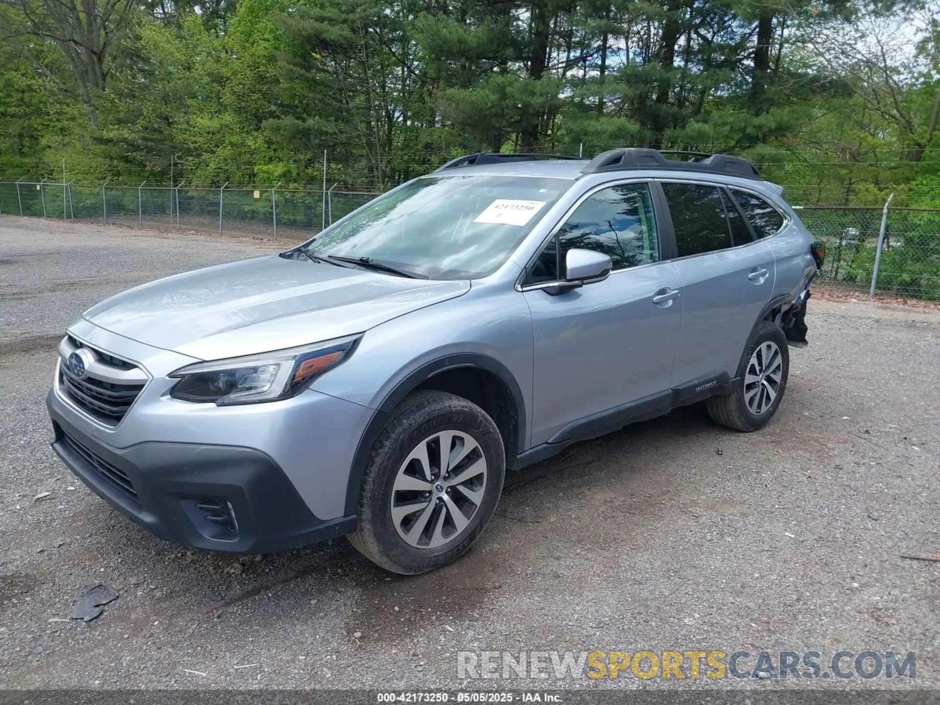 2 Photograph of a damaged car 4S4BTACC6L3127894 SUBARU OUTBACK 2020