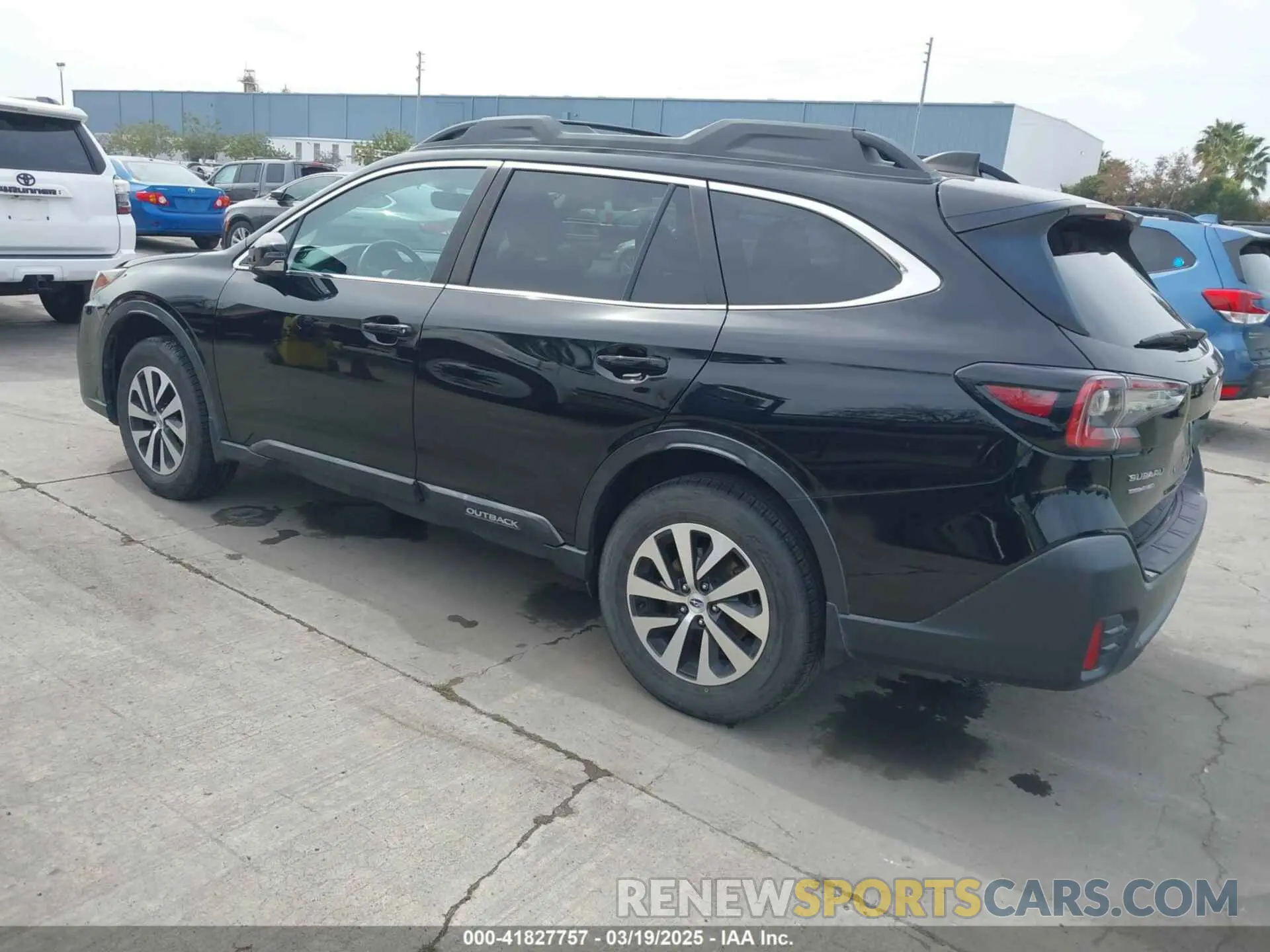 3 Photograph of a damaged car 4S4BTACC6L3197296 SUBARU OUTBACK 2020