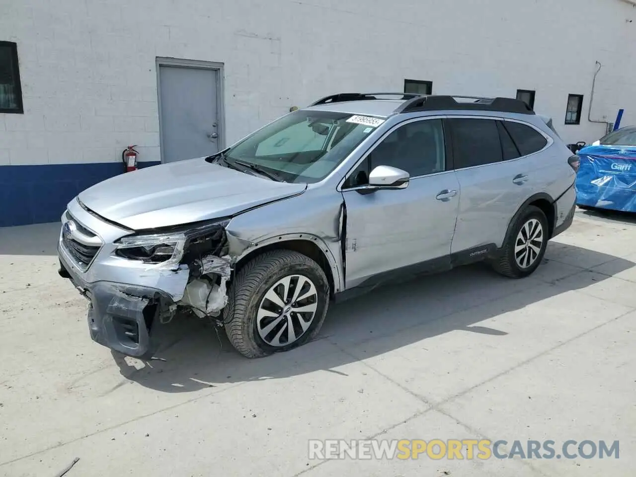 1 Photograph of a damaged car 4S4BTACC6L3266634 SUBARU OUTBACK 2020