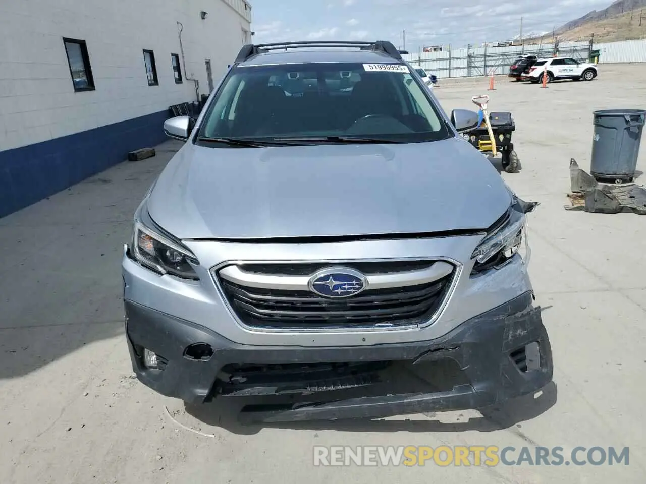 5 Photograph of a damaged car 4S4BTACC6L3266634 SUBARU OUTBACK 2020