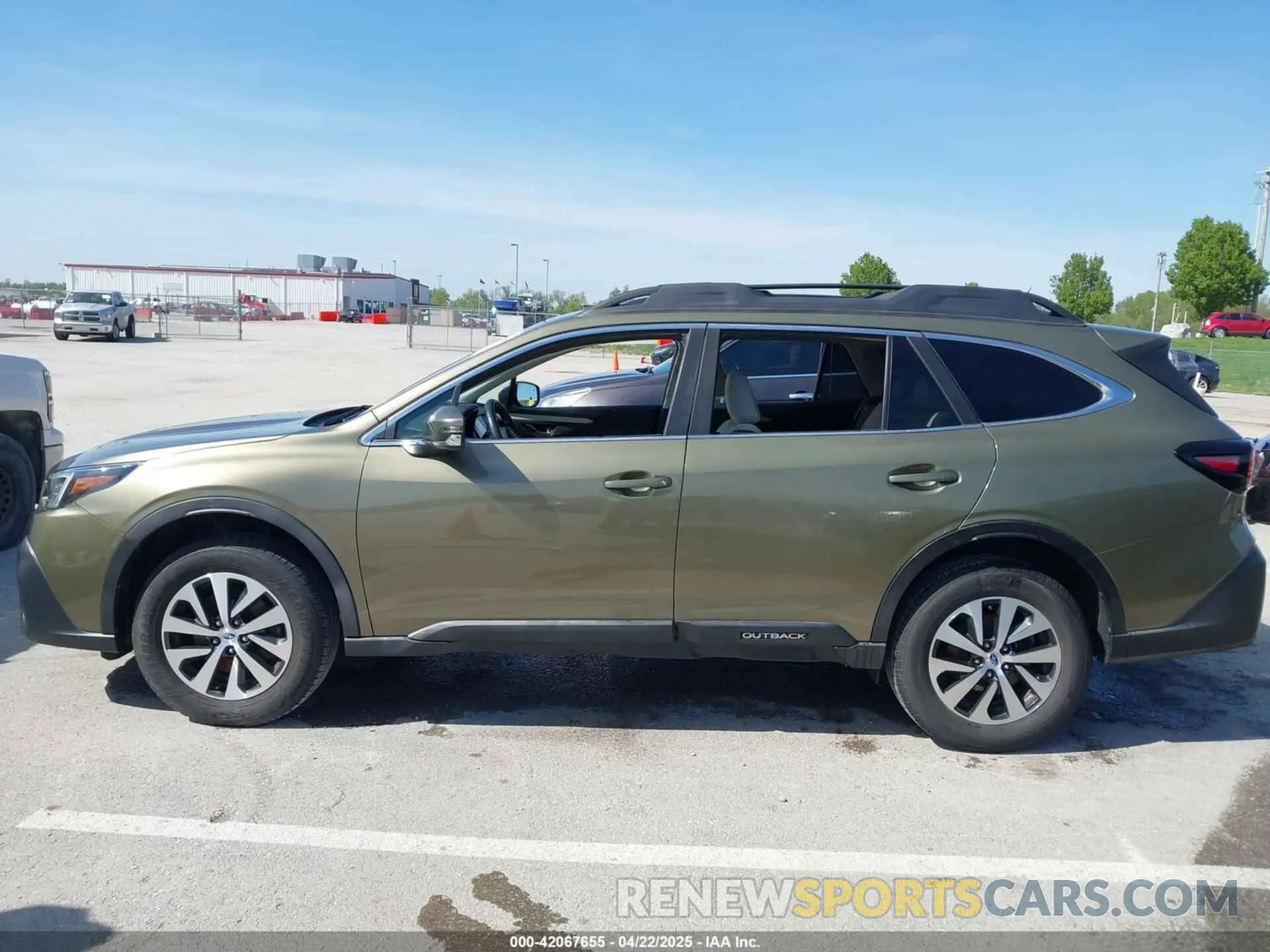 14 Photograph of a damaged car 4S4BTACC7L3110523 SUBARU OUTBACK 2020