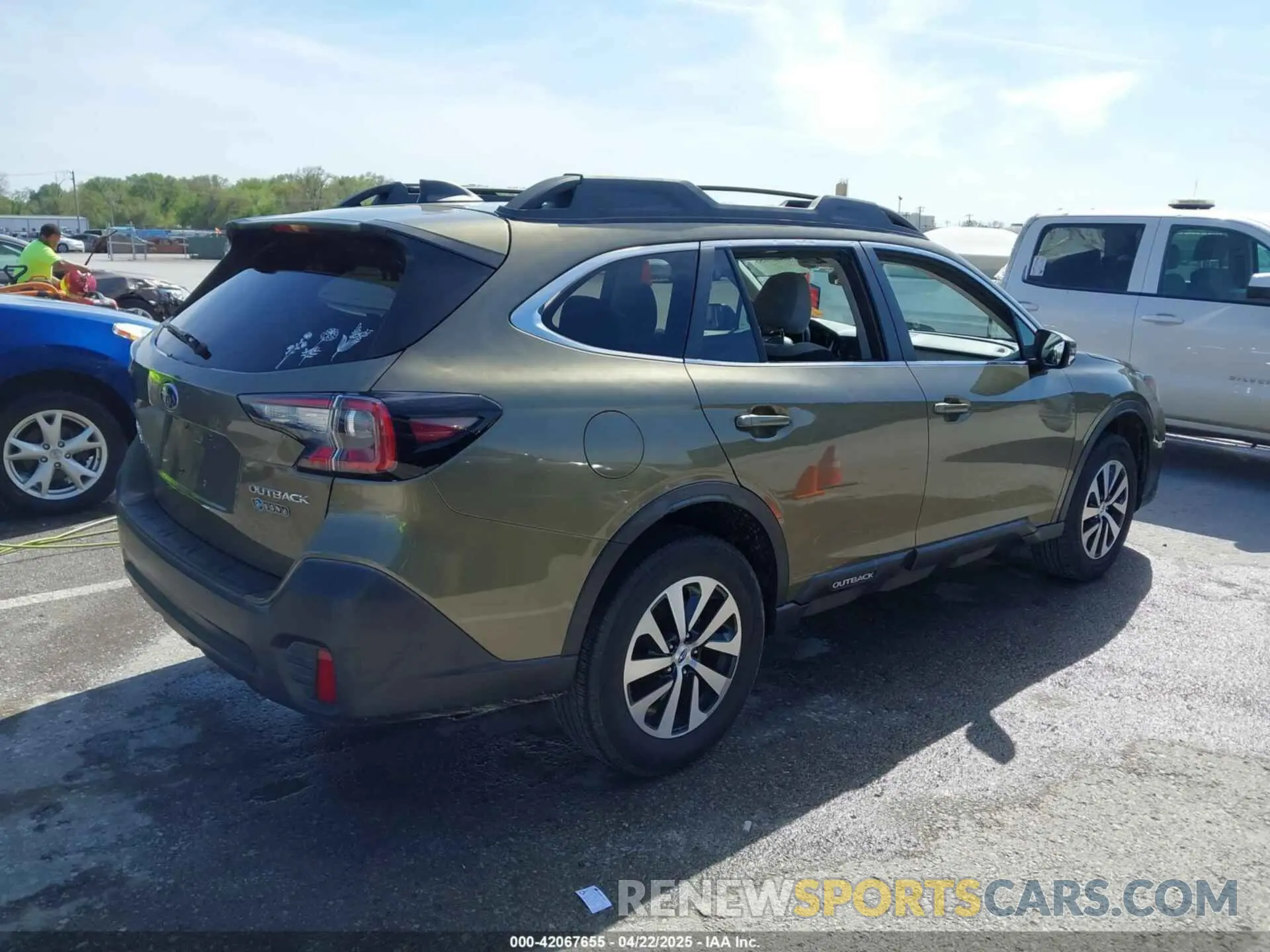 4 Photograph of a damaged car 4S4BTACC7L3110523 SUBARU OUTBACK 2020