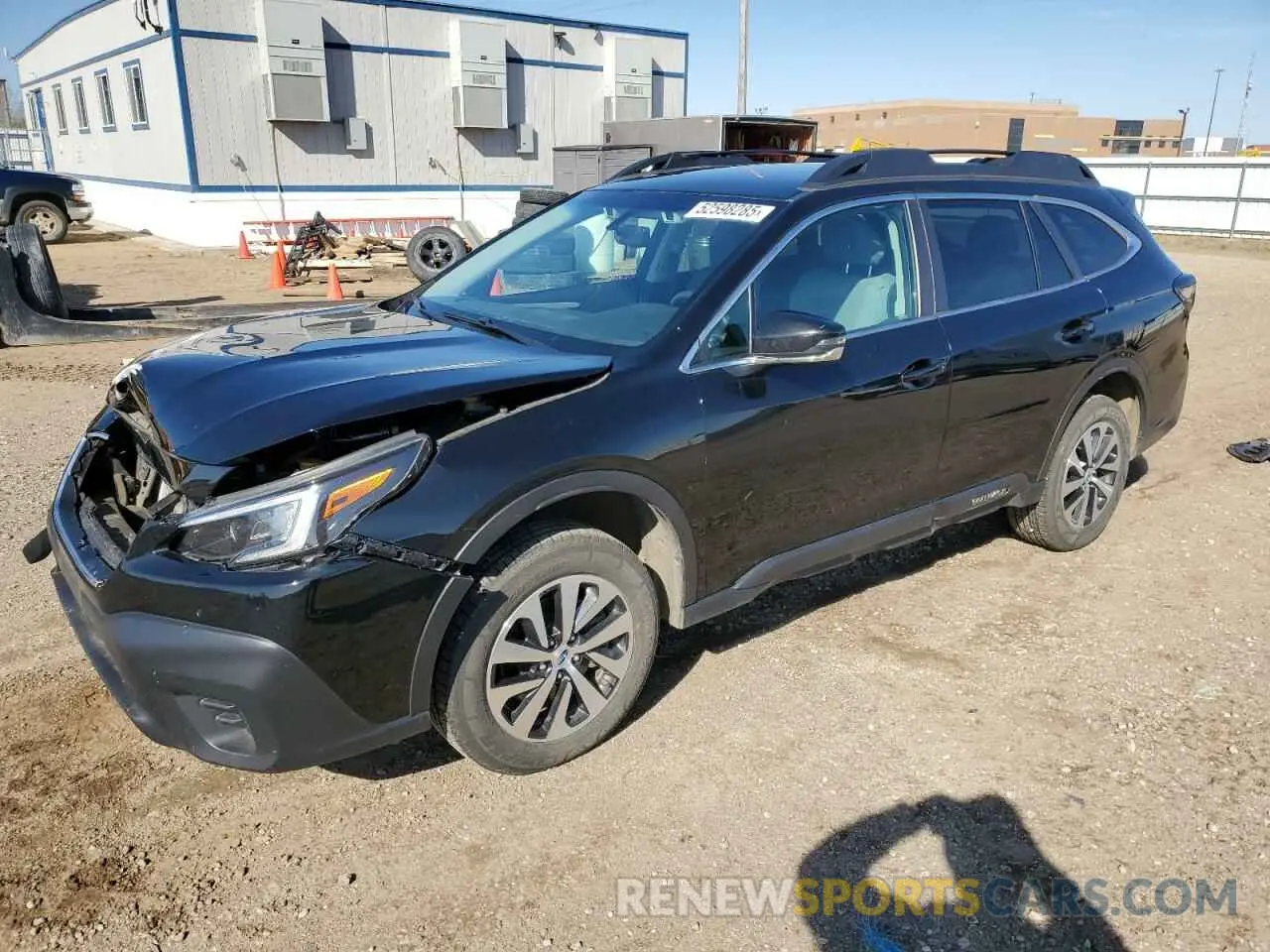 1 Photograph of a damaged car 4S4BTACC7L3191202 SUBARU OUTBACK 2020