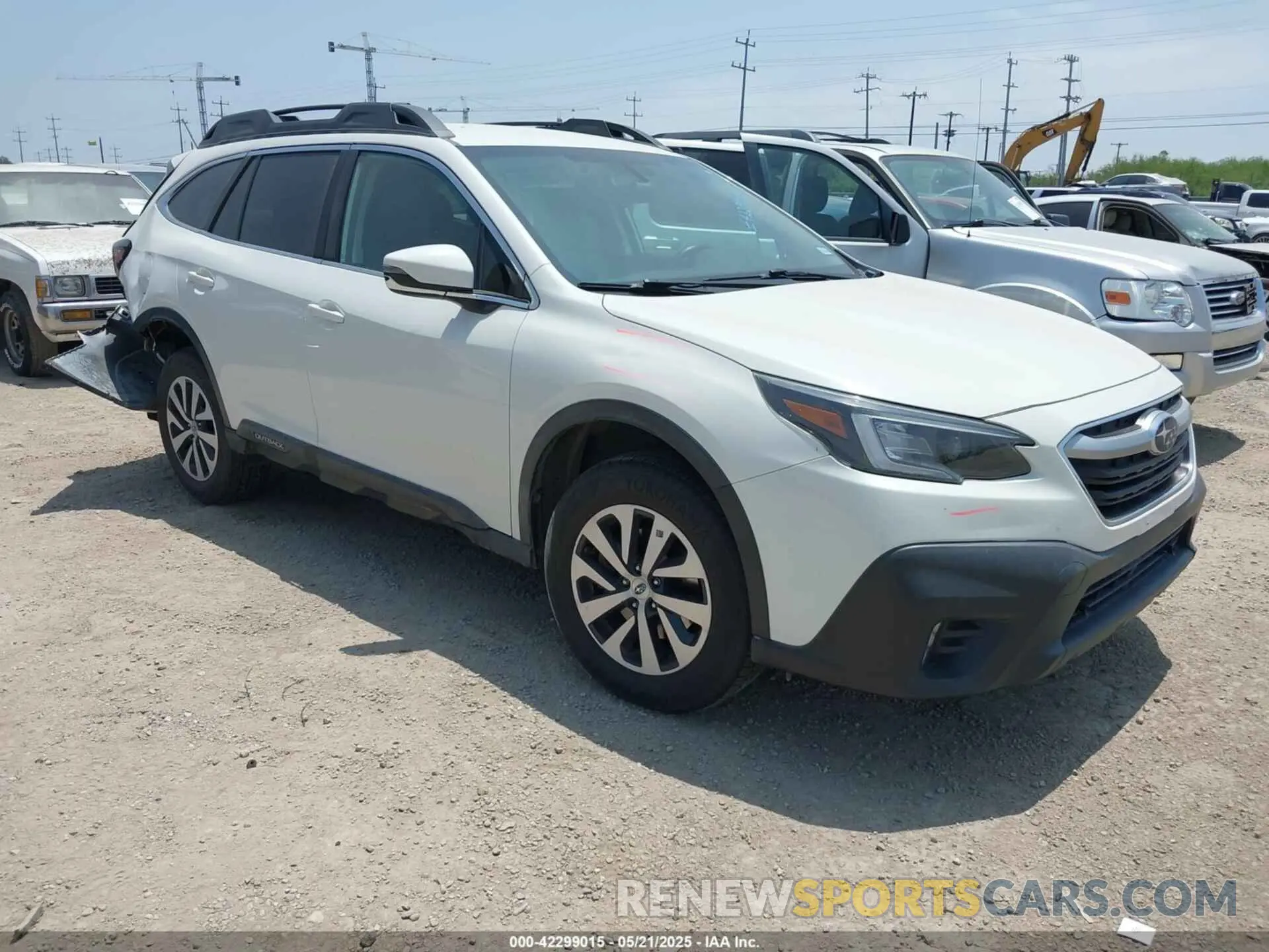 1 Photograph of a damaged car 4S4BTACC7L3195766 SUBARU OUTBACK 2020