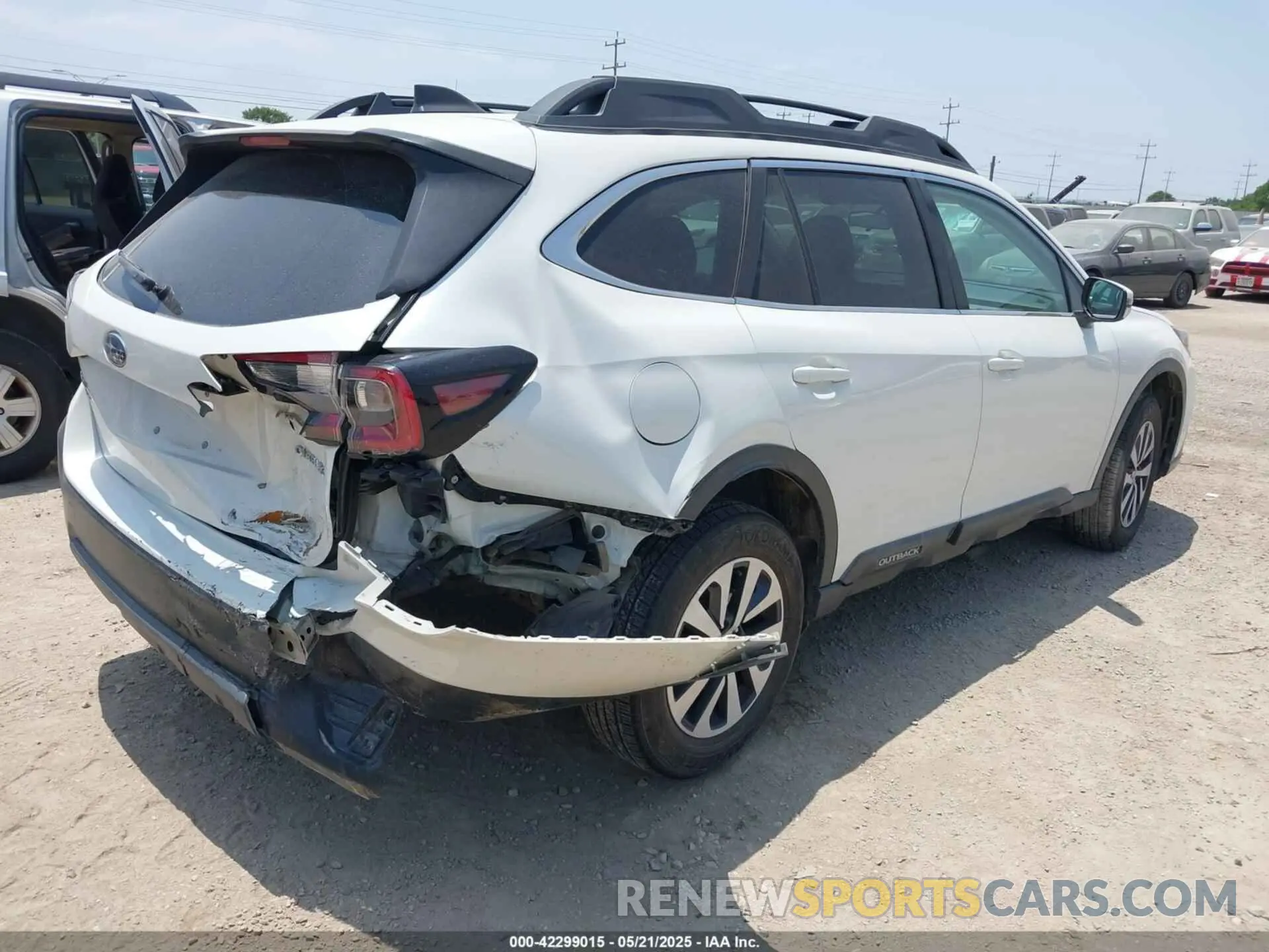 4 Photograph of a damaged car 4S4BTACC7L3195766 SUBARU OUTBACK 2020