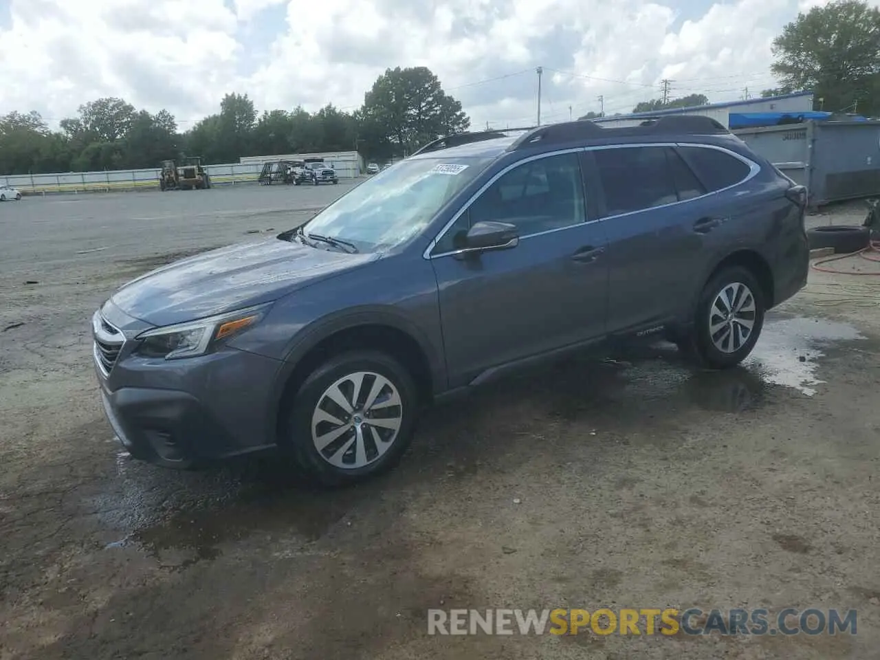 1 Photograph of a damaged car 4S4BTACC7L3206295 SUBARU OUTBACK 2020