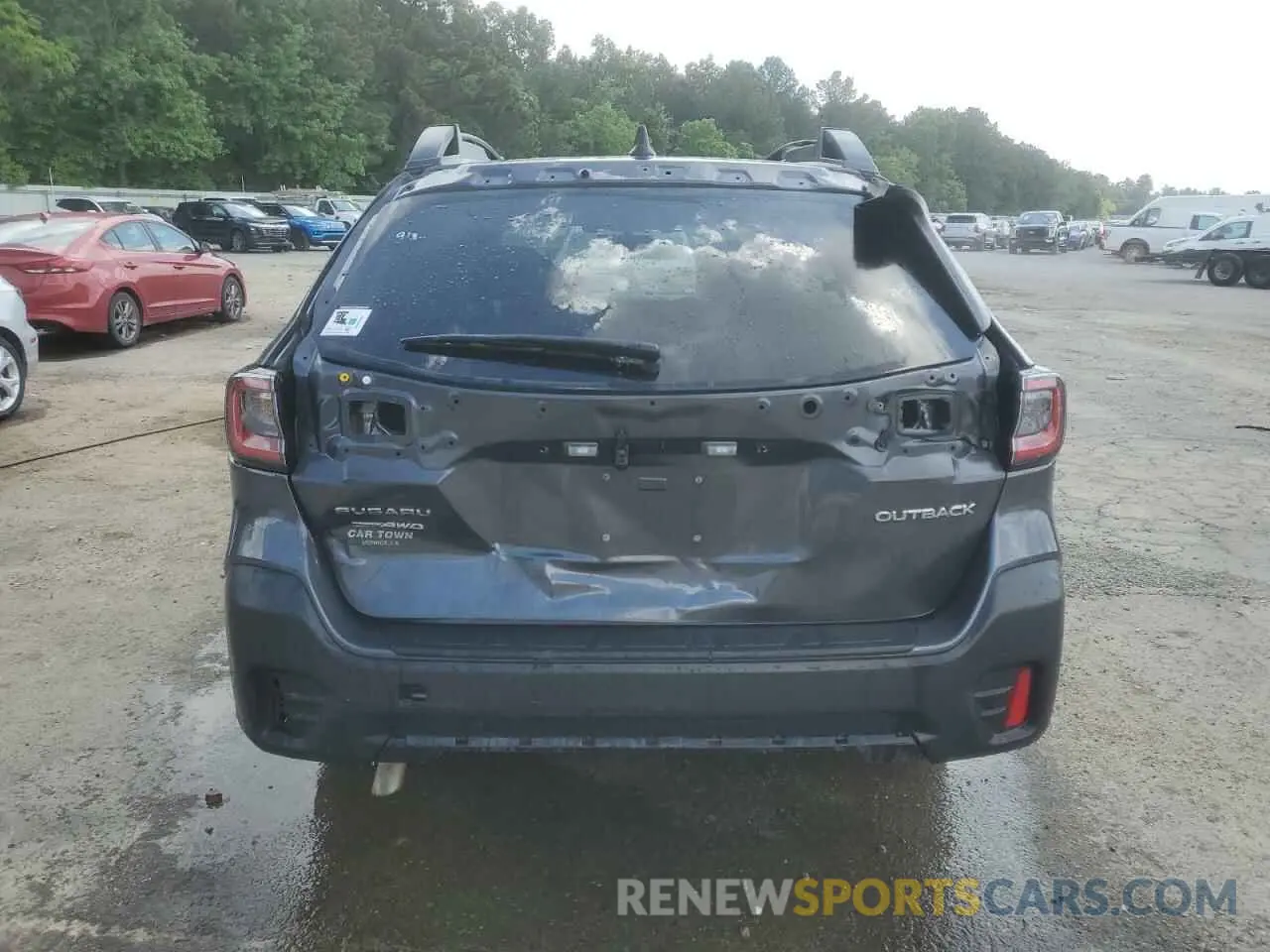 6 Photograph of a damaged car 4S4BTACC7L3206295 SUBARU OUTBACK 2020