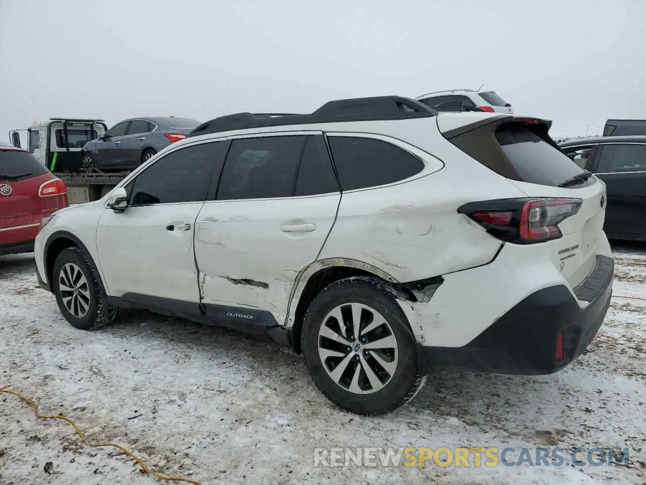 2 Photograph of a damaged car 4S4BTACC7L3226739 SUBARU OUTBACK 2020