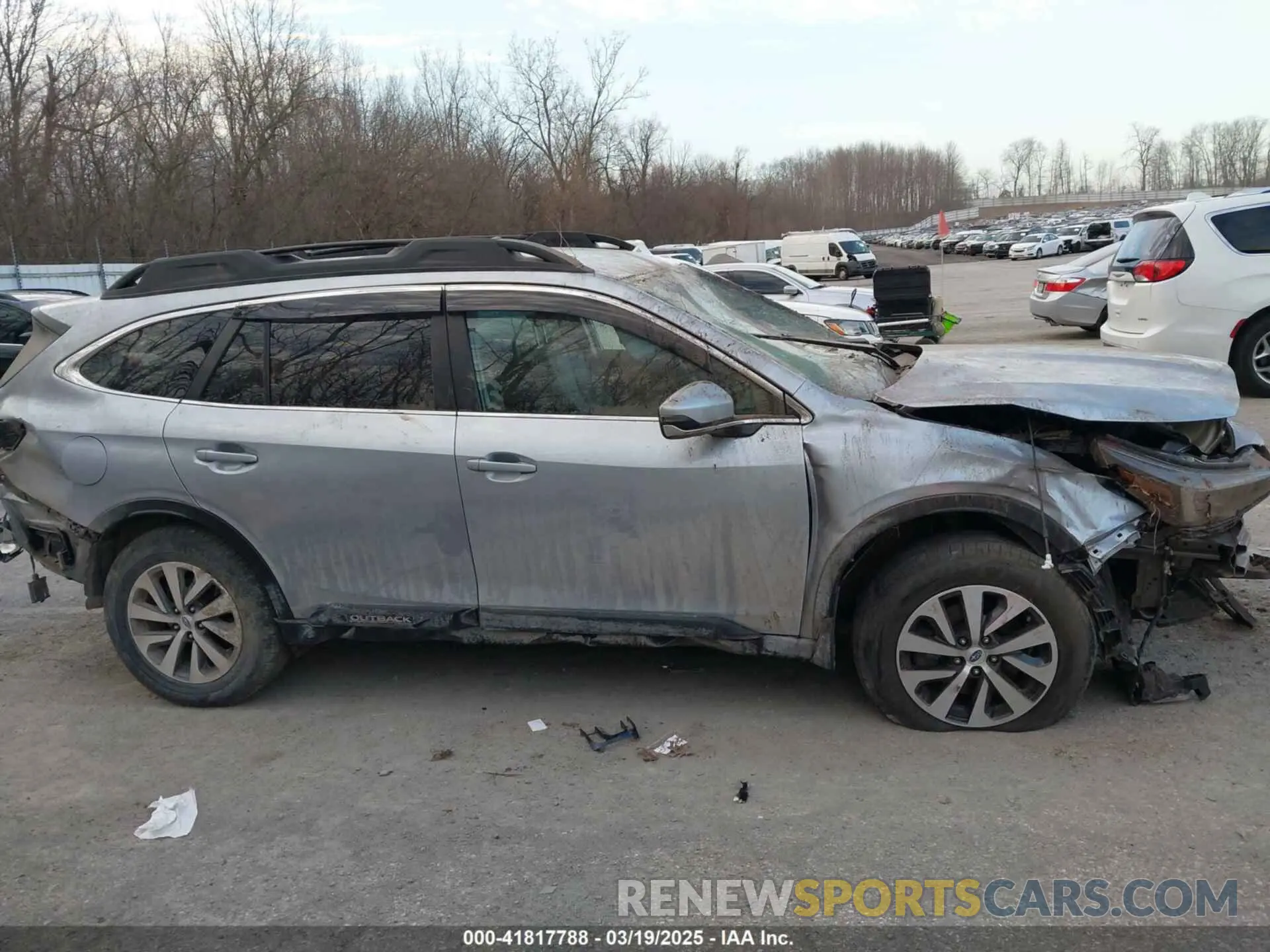 14 Photograph of a damaged car 4S4BTACC8L3160945 SUBARU OUTBACK 2020