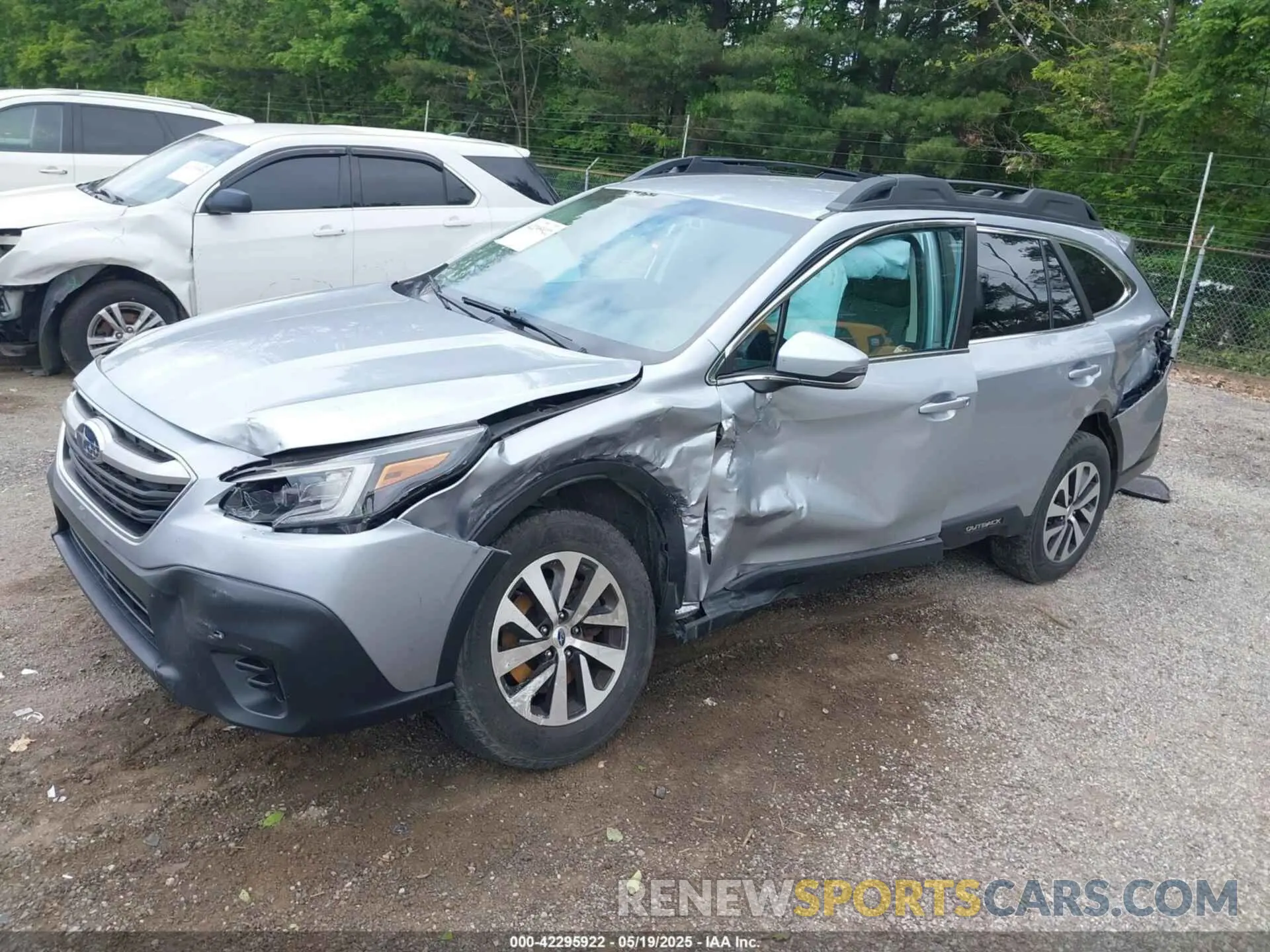2 Photograph of a damaged car 4S4BTACC8L3230881 SUBARU OUTBACK 2020