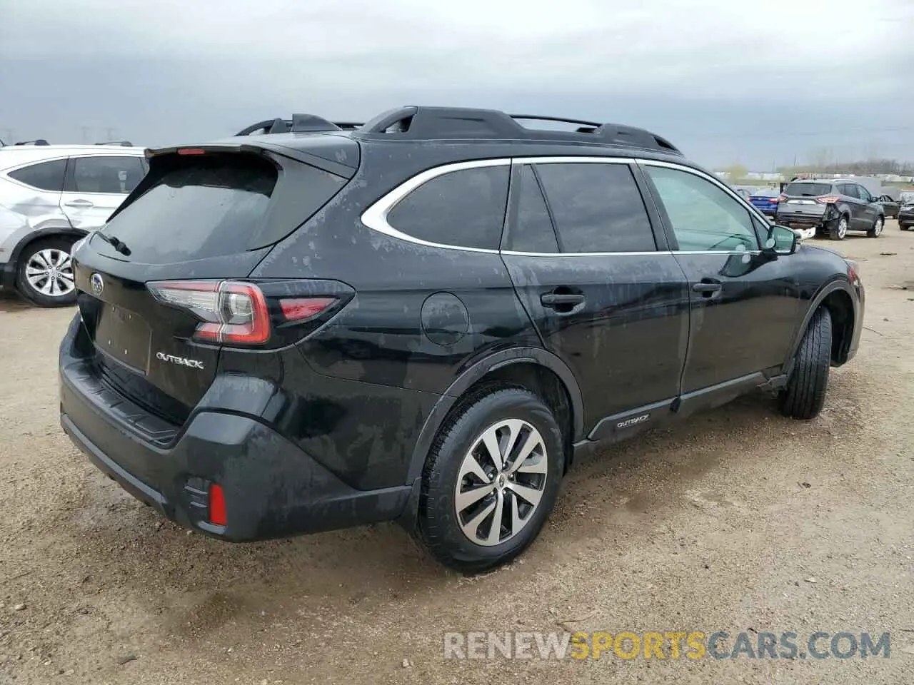 3 Photograph of a damaged car 4S4BTACC8L3244036 SUBARU OUTBACK 2020