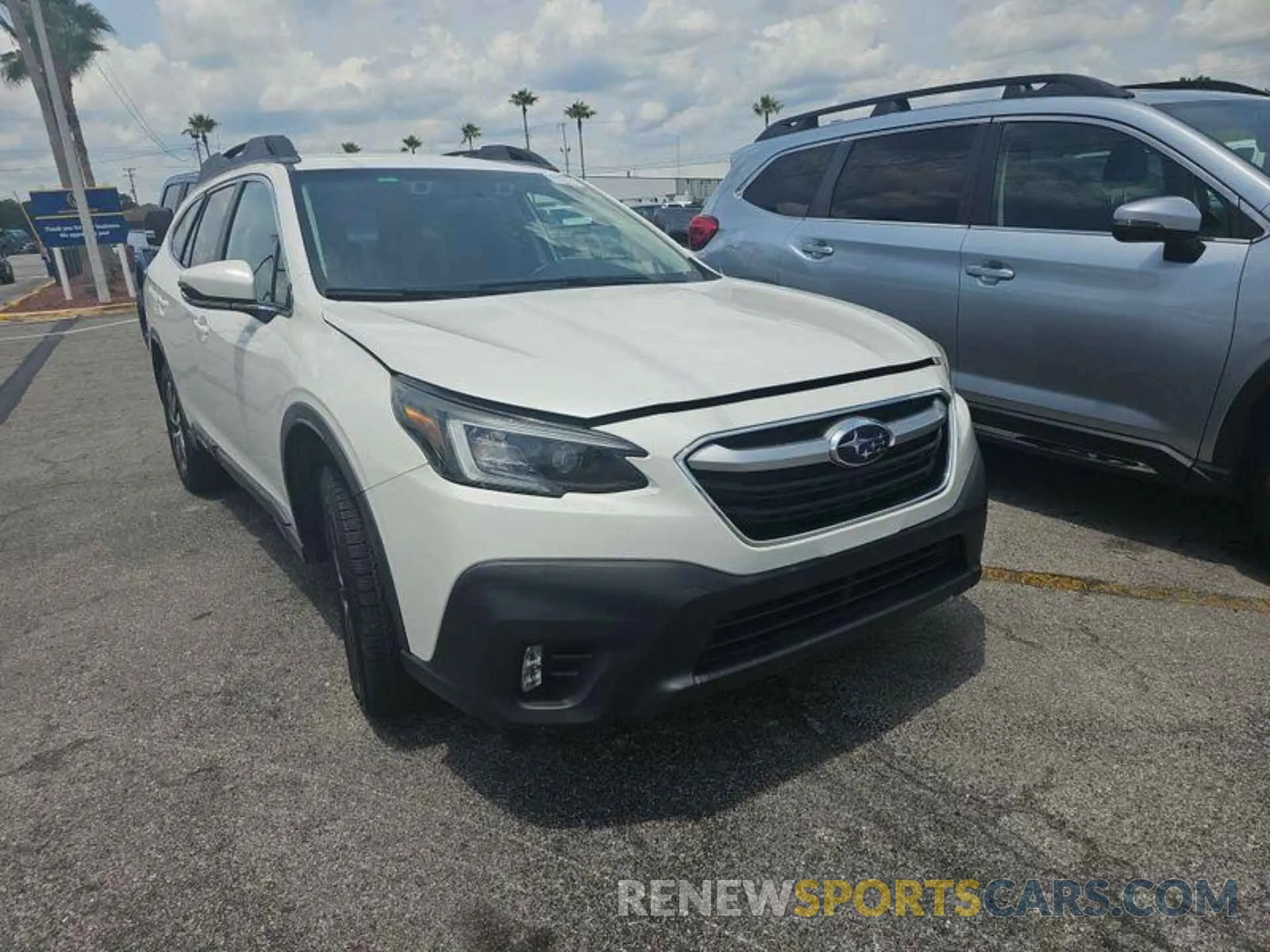 2 Photograph of a damaged car 4S4BTACC9L3141725 SUBARU OUTBACK 2020
