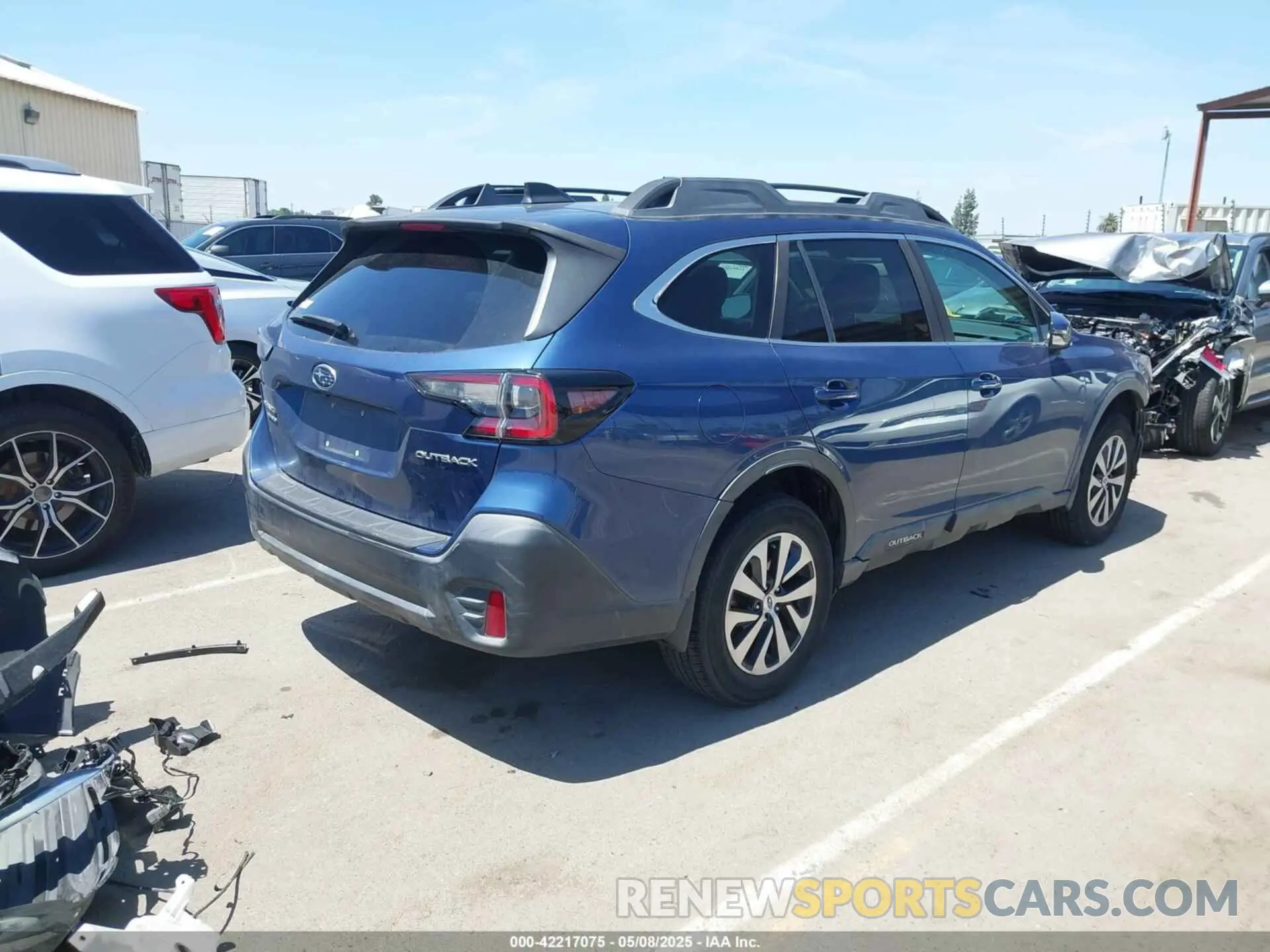 4 Photograph of a damaged car 4S4BTACC9L3229741 SUBARU OUTBACK 2020