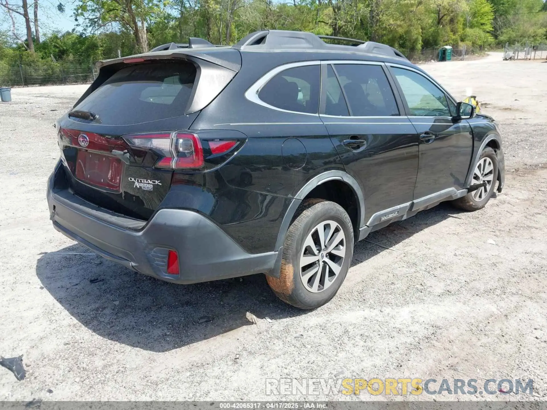 4 Photograph of a damaged car 4S4BTACCXL3102836 SUBARU OUTBACK 2020