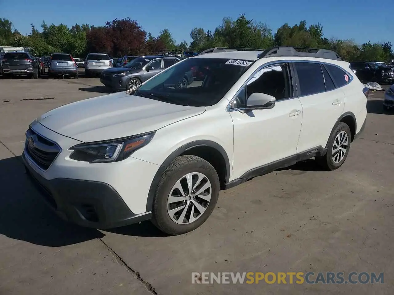 1 Photograph of a damaged car 4S4BTACCXL3126800 SUBARU OUTBACK 2020