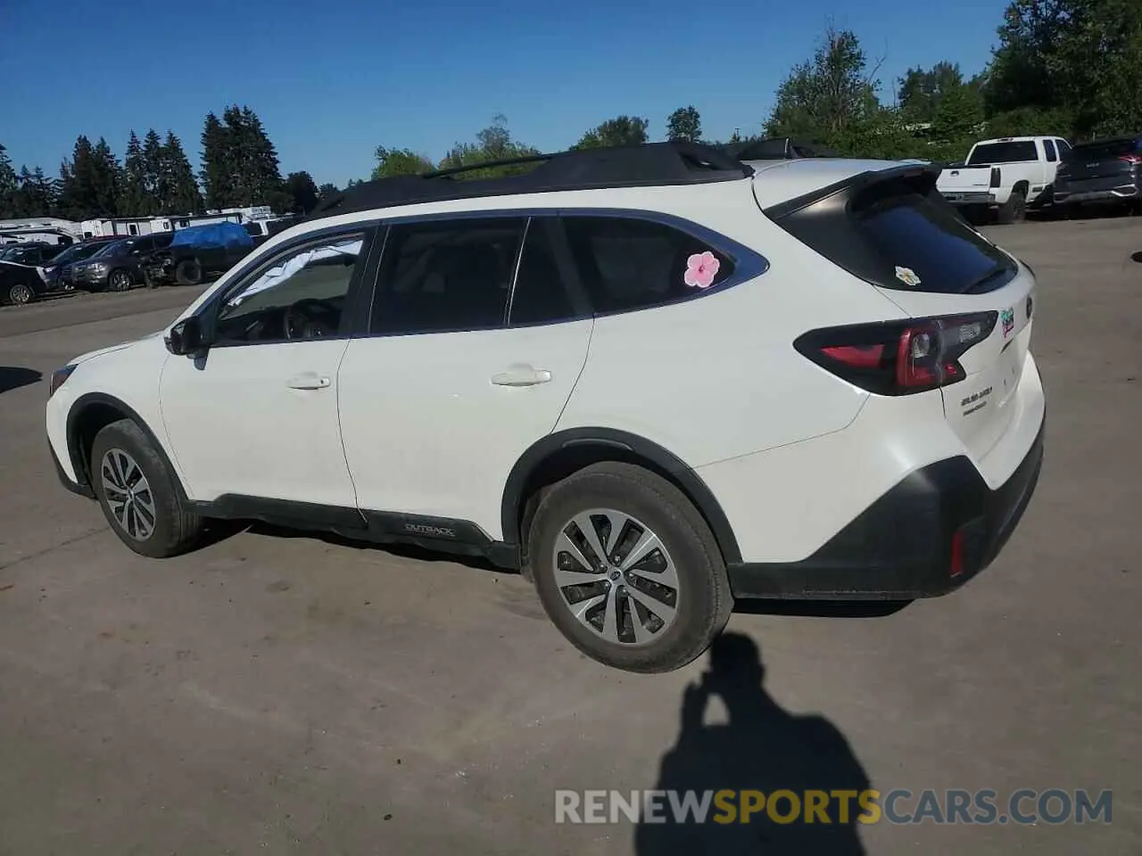 2 Photograph of a damaged car 4S4BTACCXL3126800 SUBARU OUTBACK 2020
