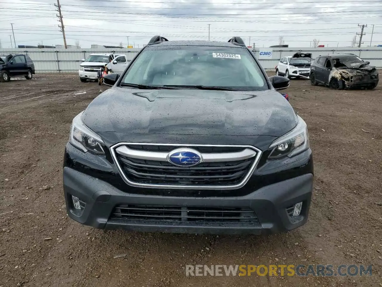 5 Photograph of a damaged car 4S4BTACCXL3166245 SUBARU OUTBACK 2020