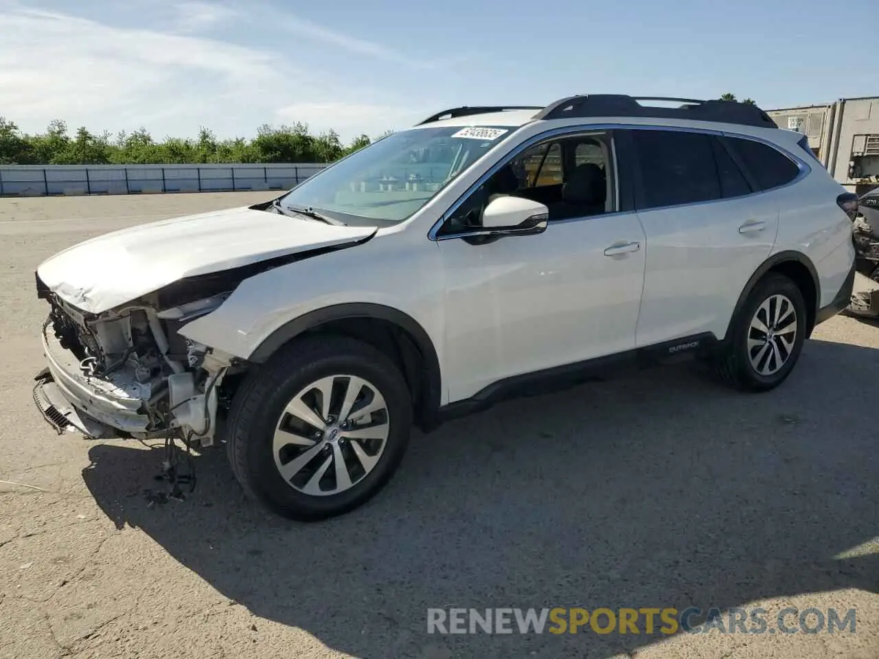 1 Photograph of a damaged car 4S4BTACCXL3197107 SUBARU OUTBACK 2020