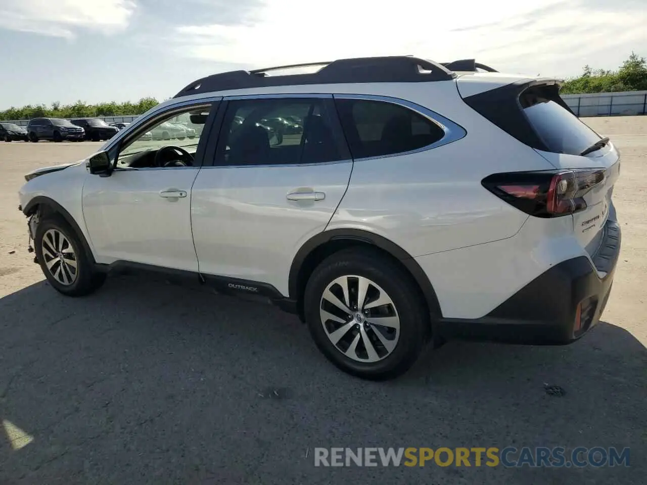 2 Photograph of a damaged car 4S4BTACCXL3197107 SUBARU OUTBACK 2020