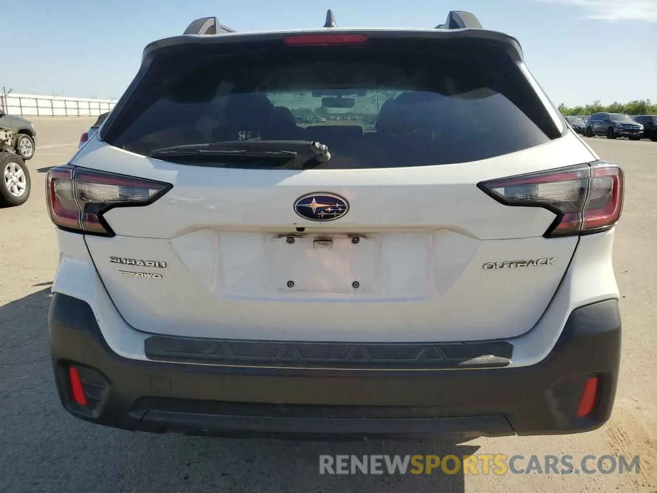 6 Photograph of a damaged car 4S4BTACCXL3197107 SUBARU OUTBACK 2020