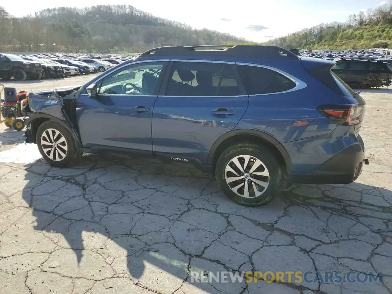 2 Photograph of a damaged car 4S4BTACCXL3248508 SUBARU OUTBACK 2020