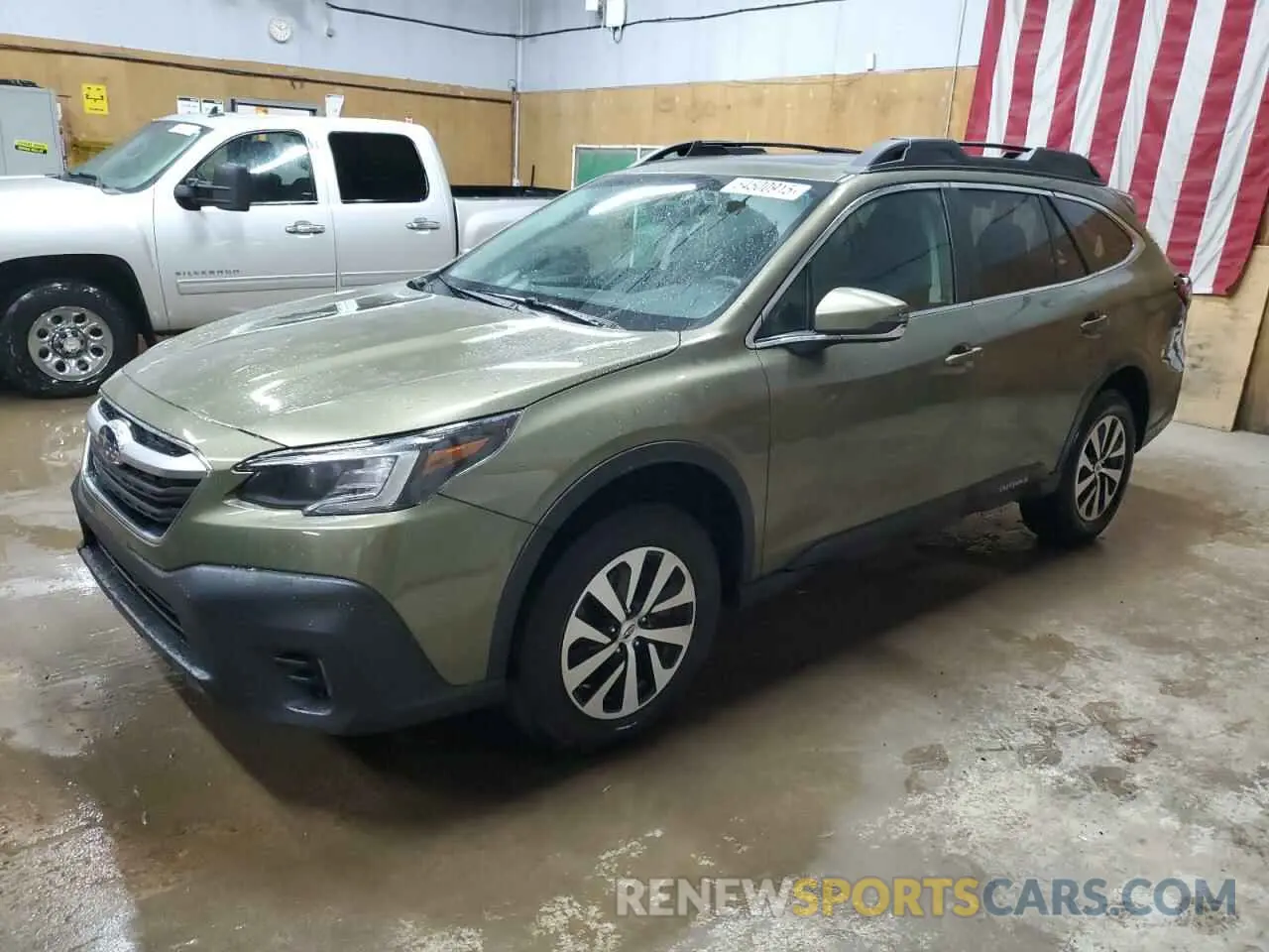 1 Photograph of a damaged car 4S4BTAEC0L3269249 SUBARU OUTBACK 2020