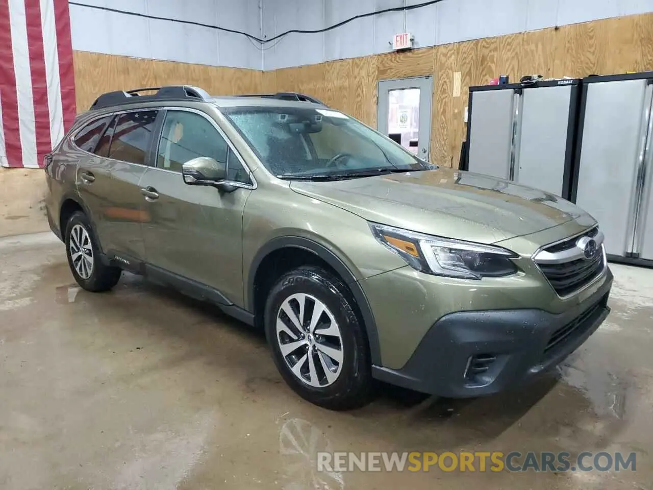 4 Photograph of a damaged car 4S4BTAEC0L3269249 SUBARU OUTBACK 2020
