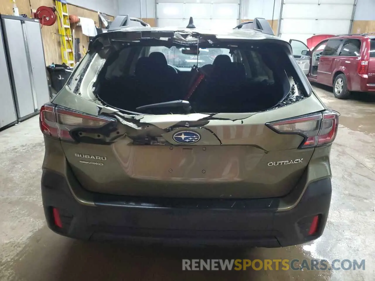 6 Photograph of a damaged car 4S4BTAEC0L3269249 SUBARU OUTBACK 2020
