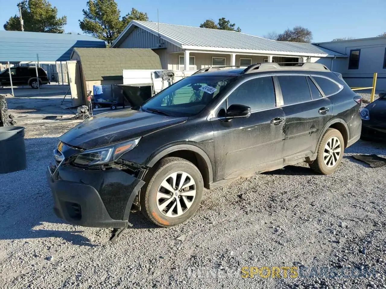 1 Photograph of a damaged car 4S4BTAEC1L3220075 SUBARU OUTBACK 2020