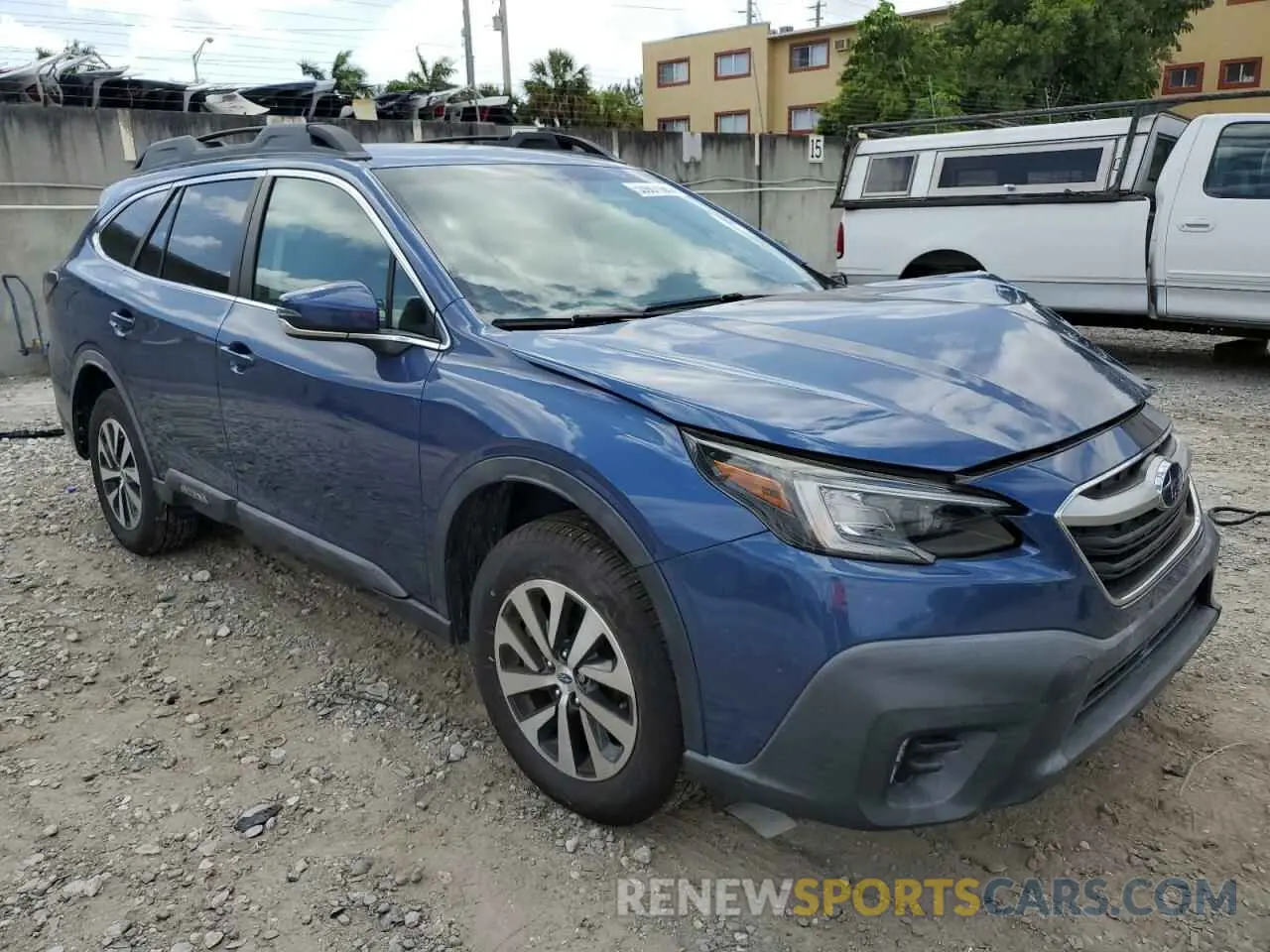 4 Photograph of a damaged car 4S4BTAEC2L3128666 SUBARU OUTBACK 2020