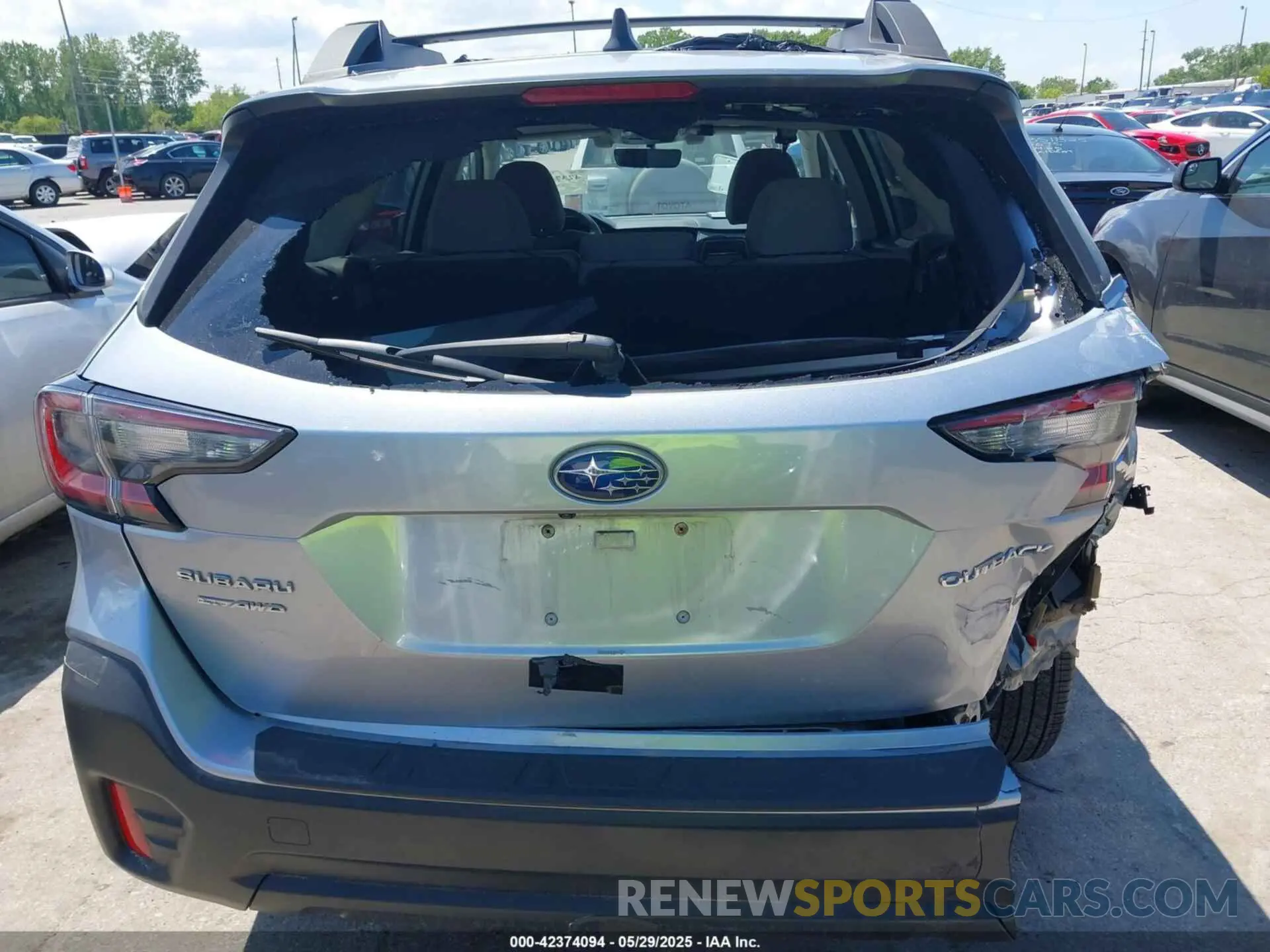 17 Photograph of a damaged car 4S4BTAEC2L3226595 SUBARU OUTBACK 2020
