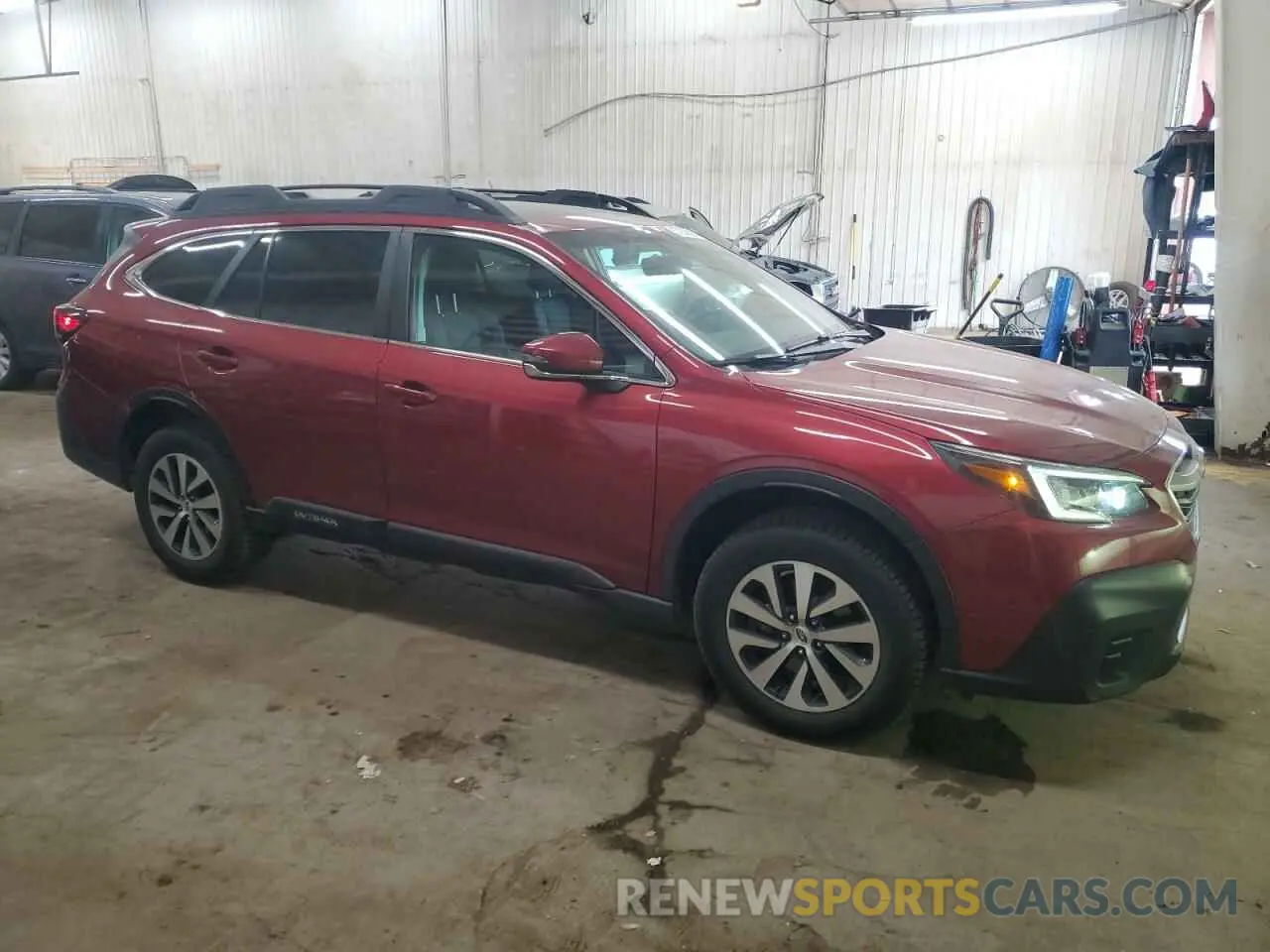 4 Photograph of a damaged car 4S4BTAEC2L3268636 SUBARU OUTBACK 2020