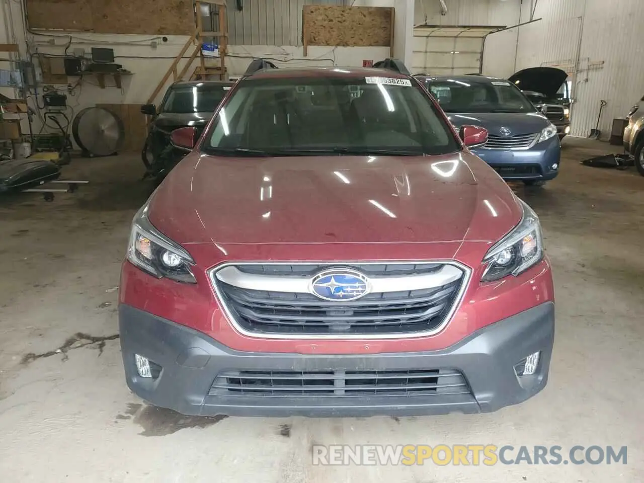 5 Photograph of a damaged car 4S4BTAEC2L3268636 SUBARU OUTBACK 2020
