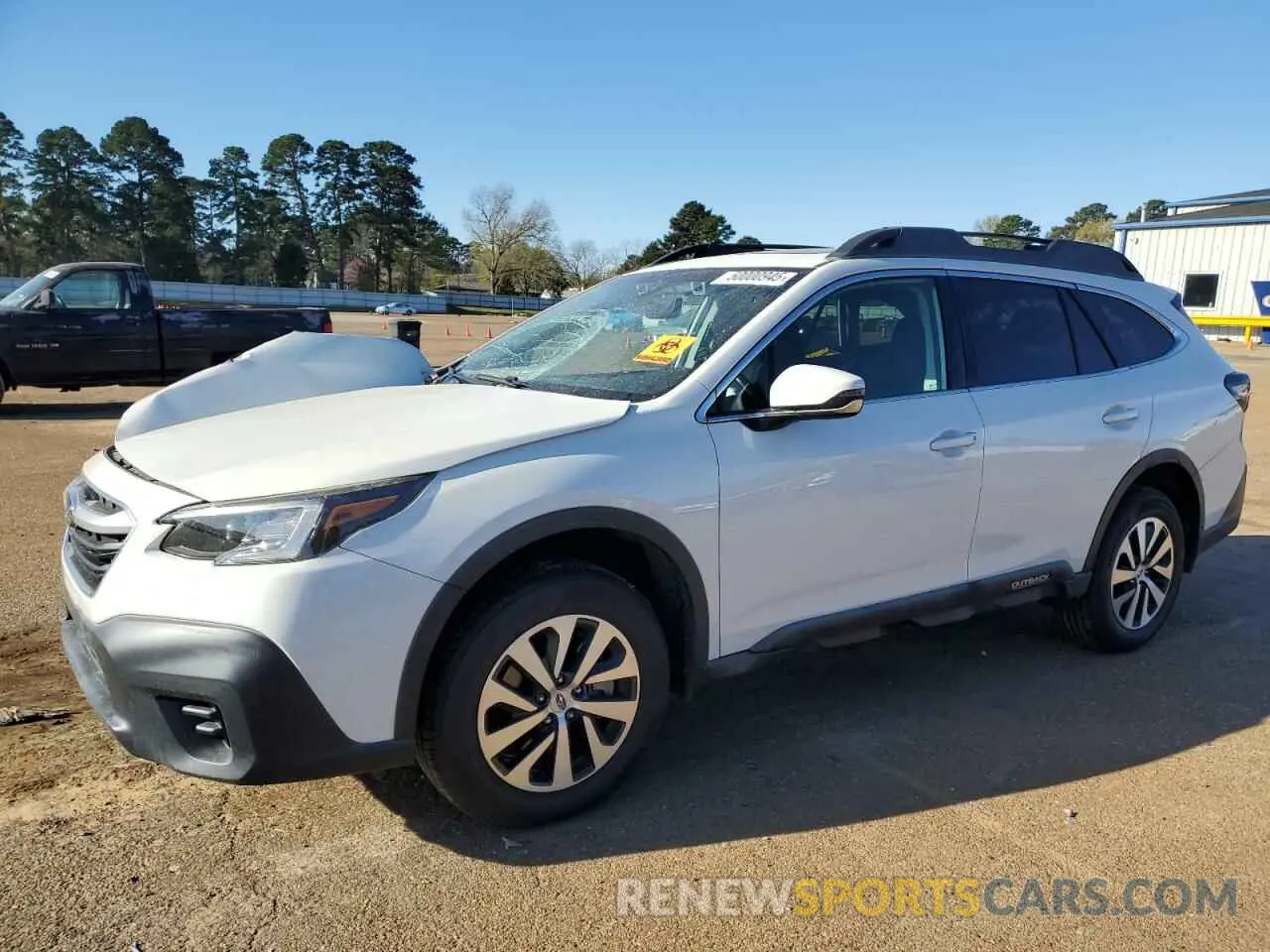 1 Photograph of a damaged car 4S4BTAEC6L3162562 SUBARU OUTBACK 2020