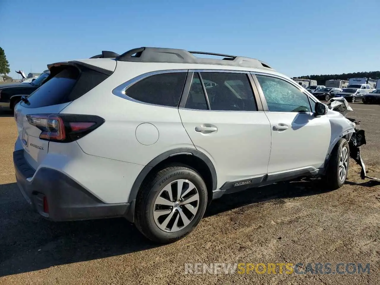 3 Photograph of a damaged car 4S4BTAEC6L3162562 SUBARU OUTBACK 2020