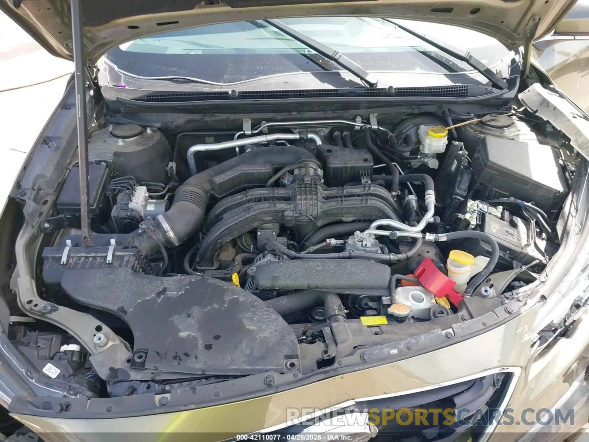 10 Photograph of a damaged car 4S4BTAEC6L3203661 SUBARU OUTBACK 2020
