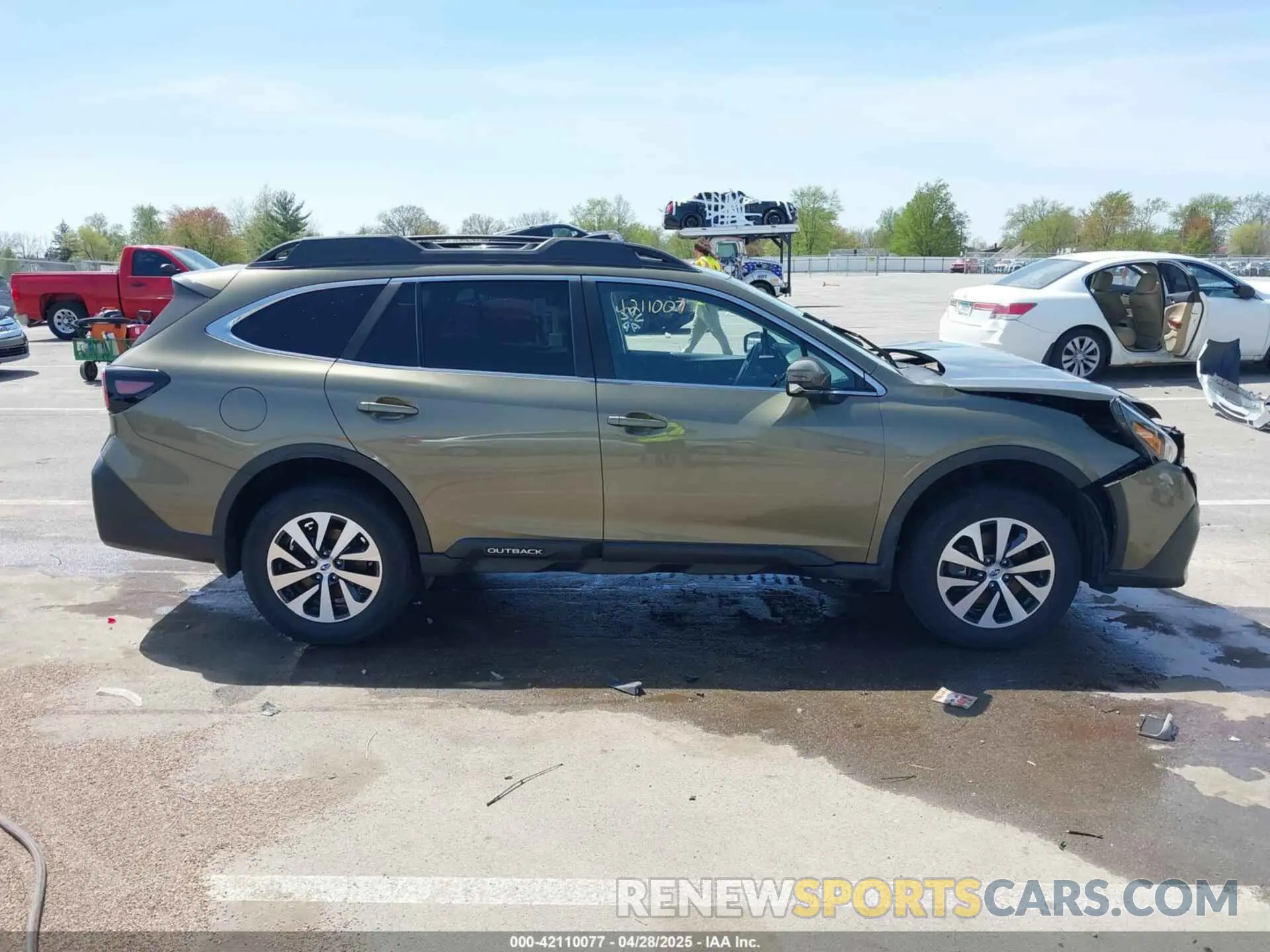 13 Photograph of a damaged car 4S4BTAEC6L3203661 SUBARU OUTBACK 2020