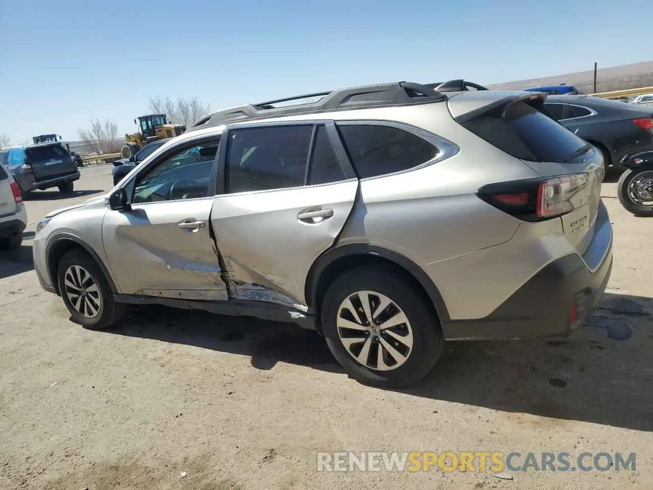 2 Photograph of a damaged car 4S4BTAEC7L3178947 SUBARU OUTBACK 2020