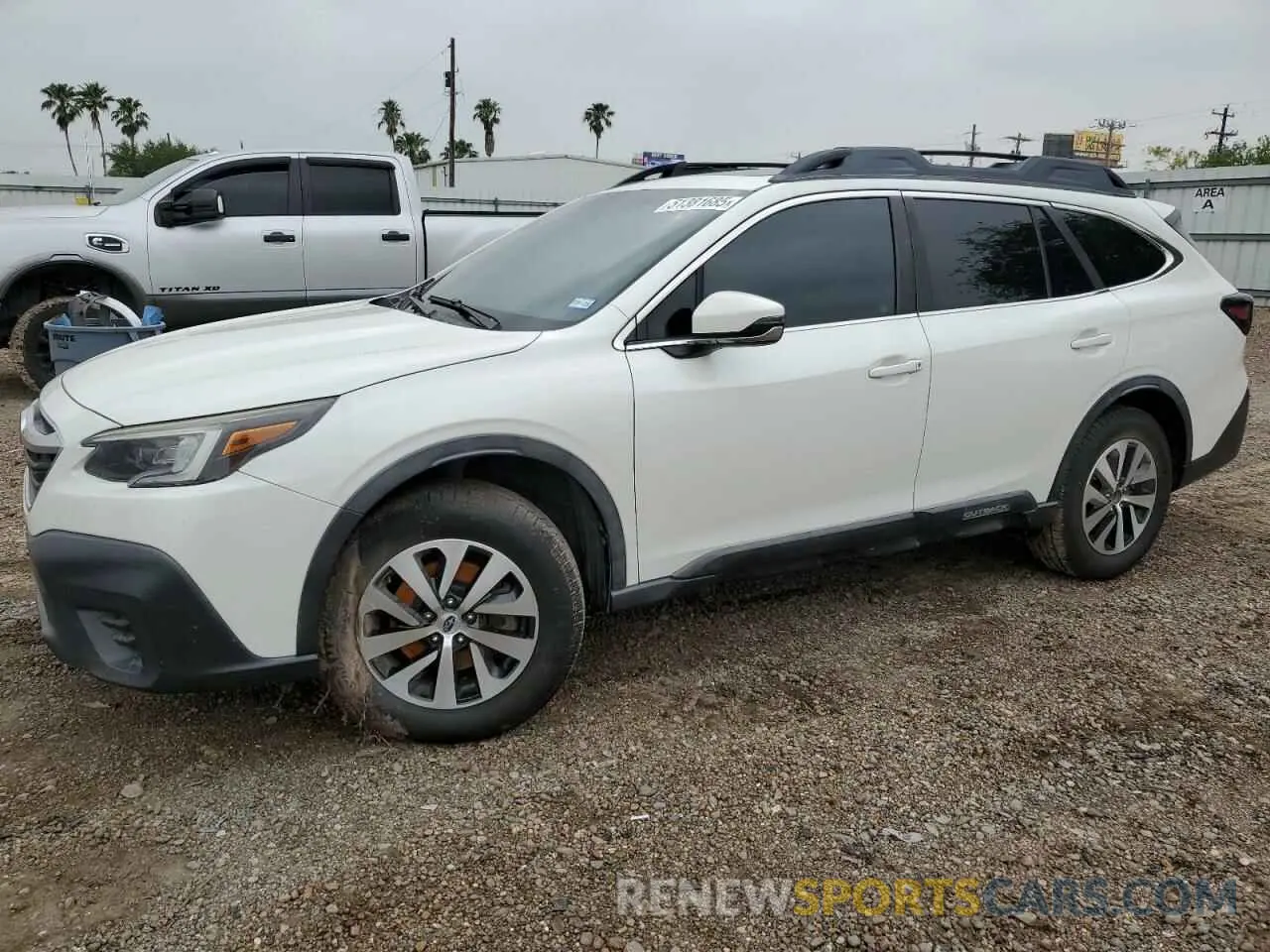 1 Photograph of a damaged car 4S4BTAEC8L3182473 SUBARU OUTBACK 2020