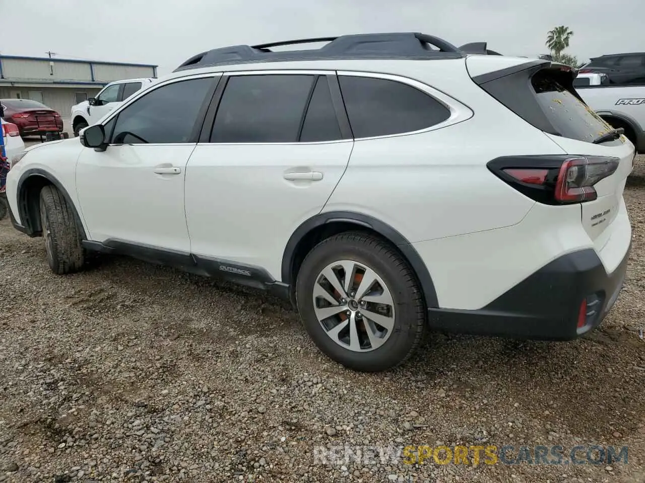 2 Photograph of a damaged car 4S4BTAEC8L3182473 SUBARU OUTBACK 2020