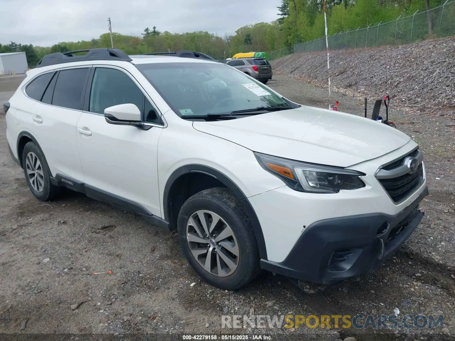 1 Photograph of a damaged car 4S4BTAEC9L3109130 SUBARU OUTBACK 2020