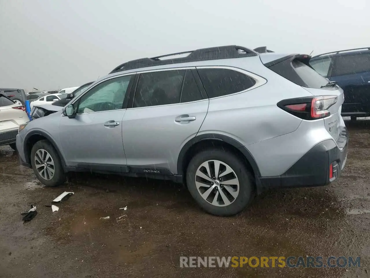 2 Photograph of a damaged car 4S4BTAECXL3217319 SUBARU OUTBACK 2020