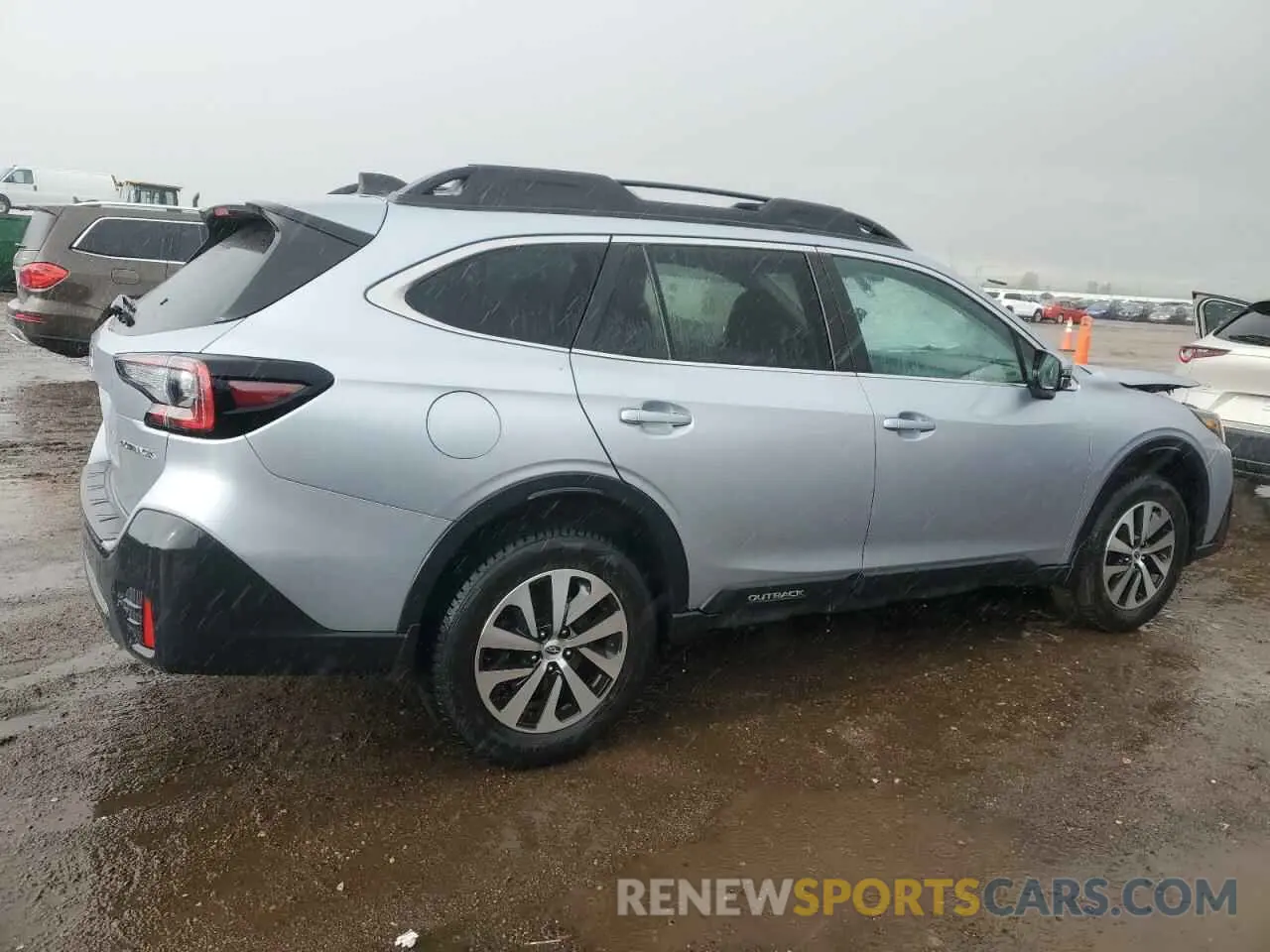 3 Photograph of a damaged car 4S4BTAECXL3217319 SUBARU OUTBACK 2020